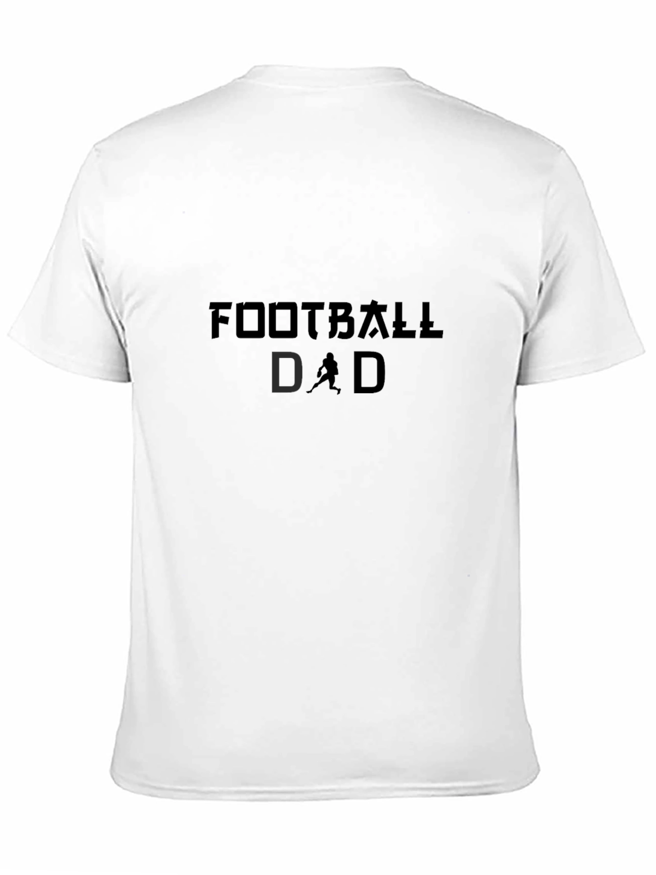 Football Dad Graphic Tee - Black