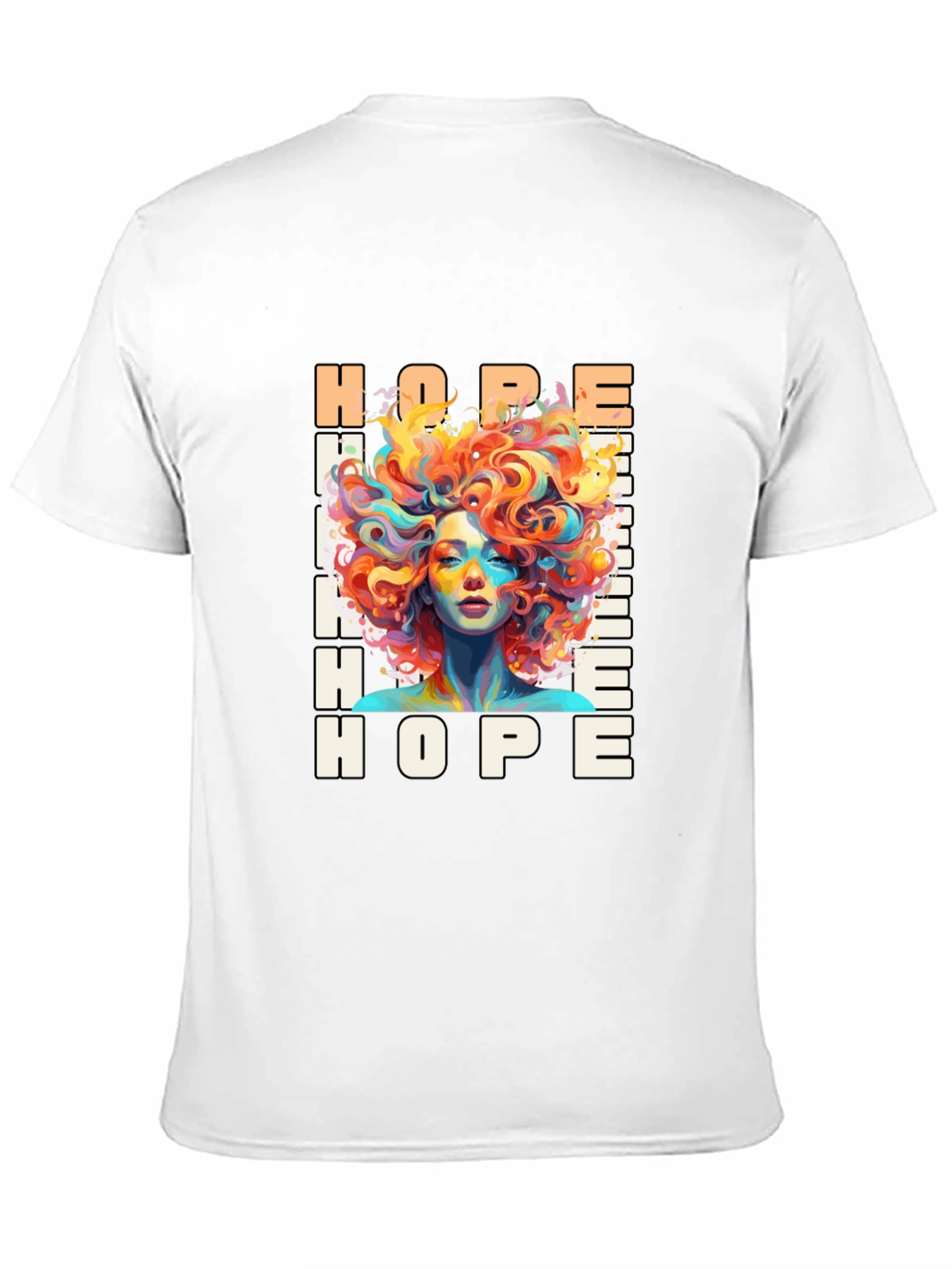 Hope Graphic Print Black T-Shirt
