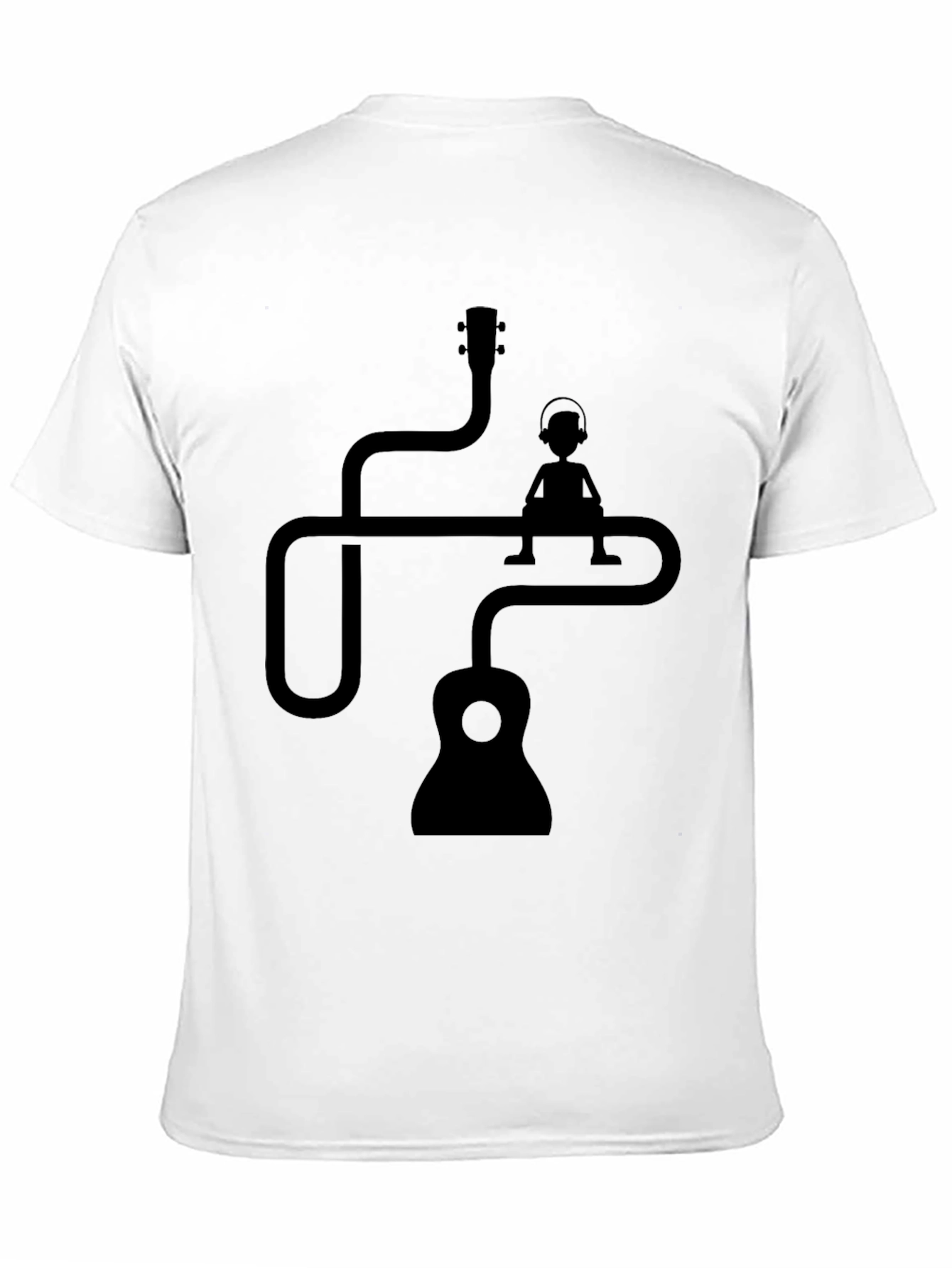 Abstract Guitar & Musician Graphic Tee
