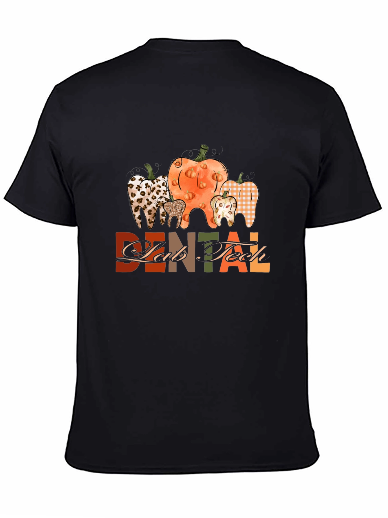 Dental Lab Tech Pumpkin Teeth T-Shirt