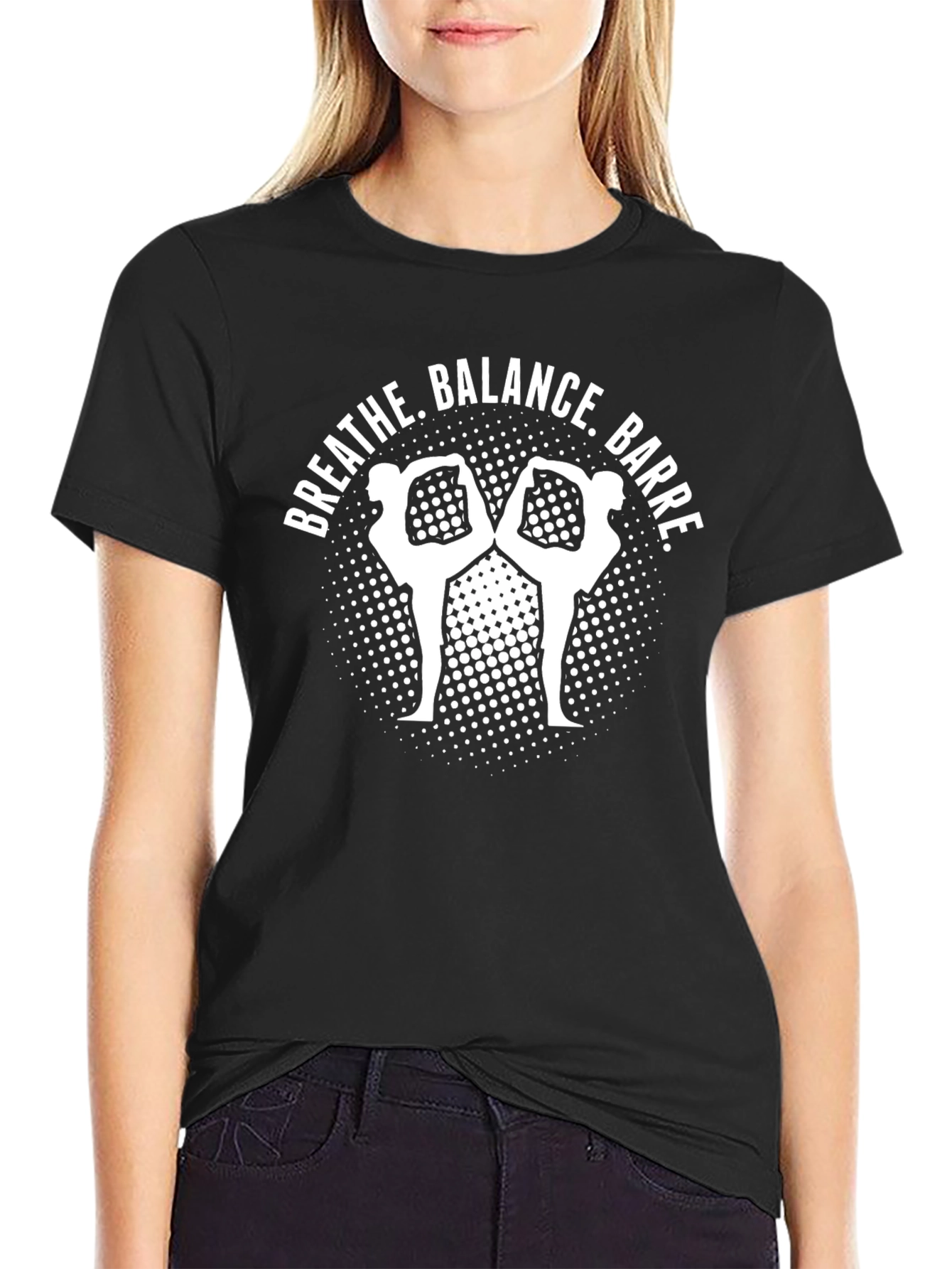 Breathe Balance Barre Graphic Tee