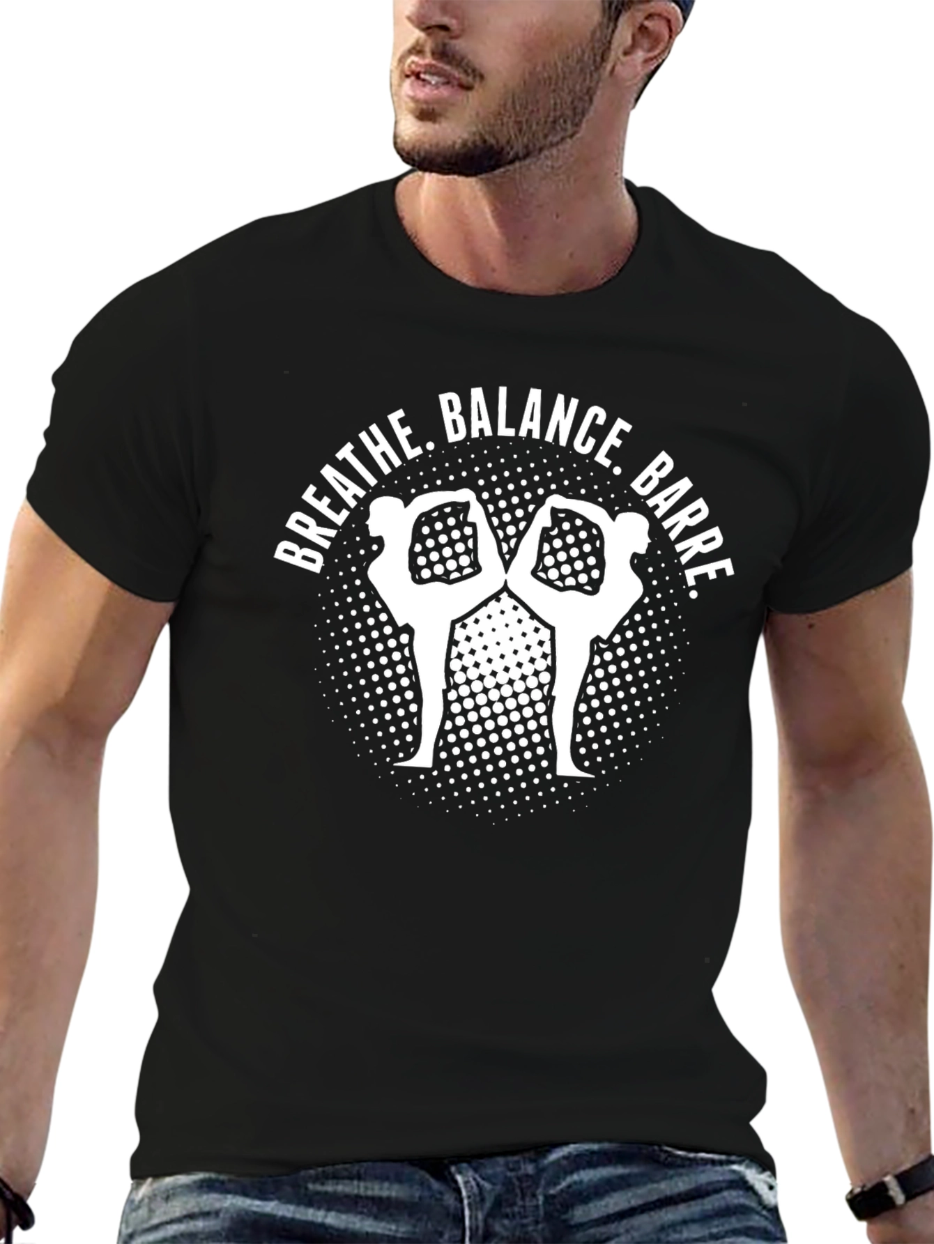 Breathe Balance Barre Graphic Tee