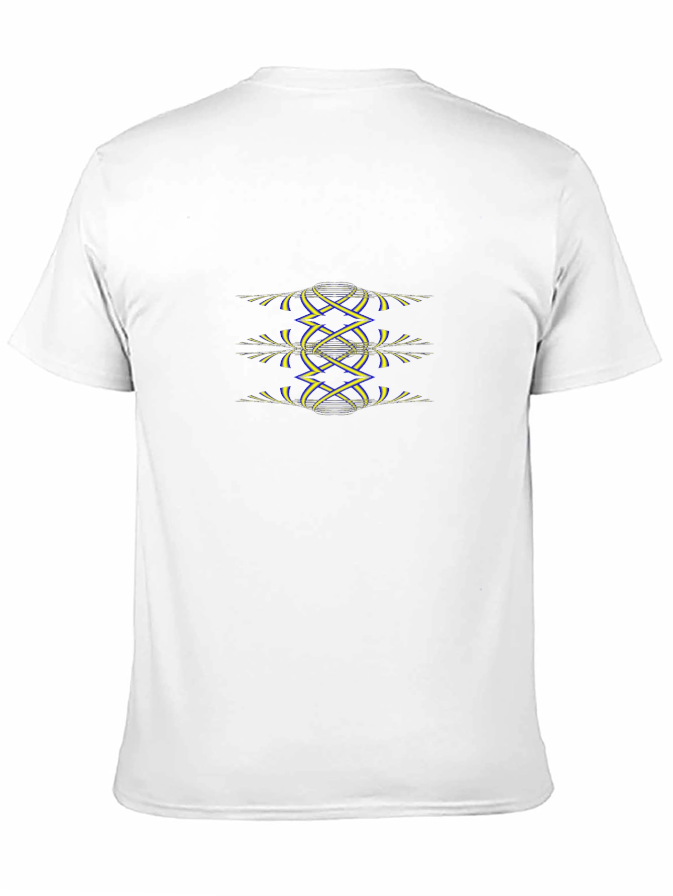 Abstract Graphic Black Tee