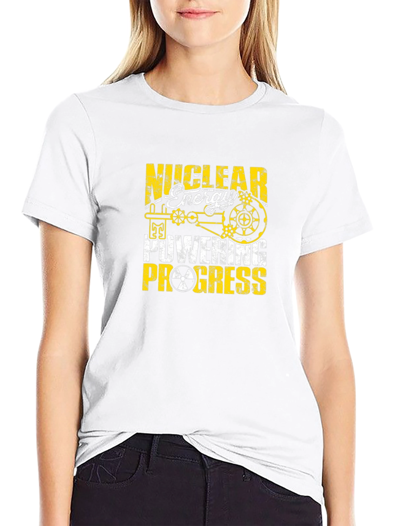 Nuclear Energy Powering Progress T-Shirt
