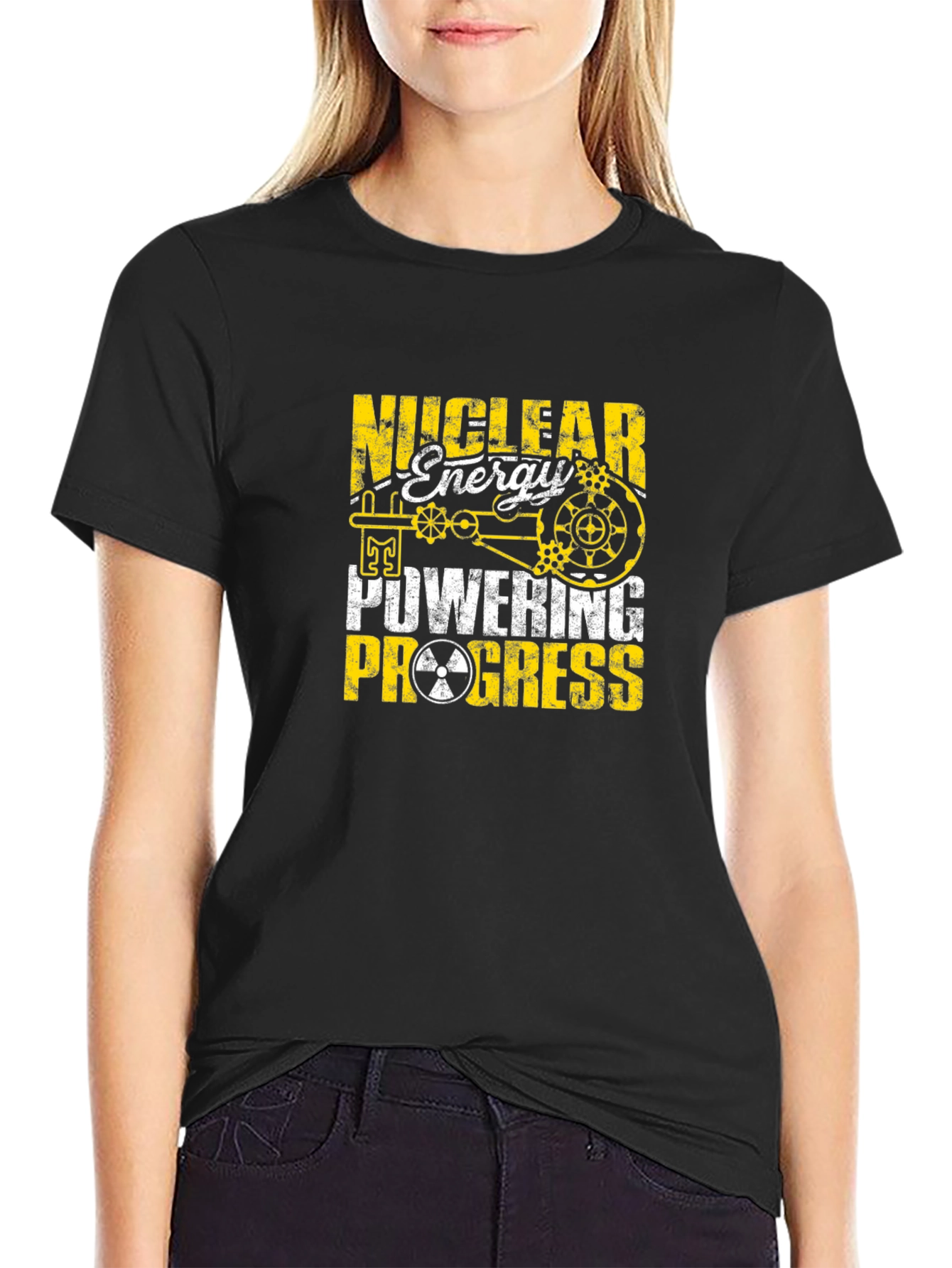 Nuclear Energy Powering Progress T-Shirt