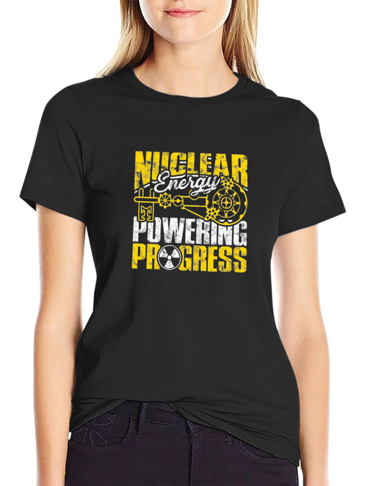 Nuclear Energy Powering Progress T-Shirt