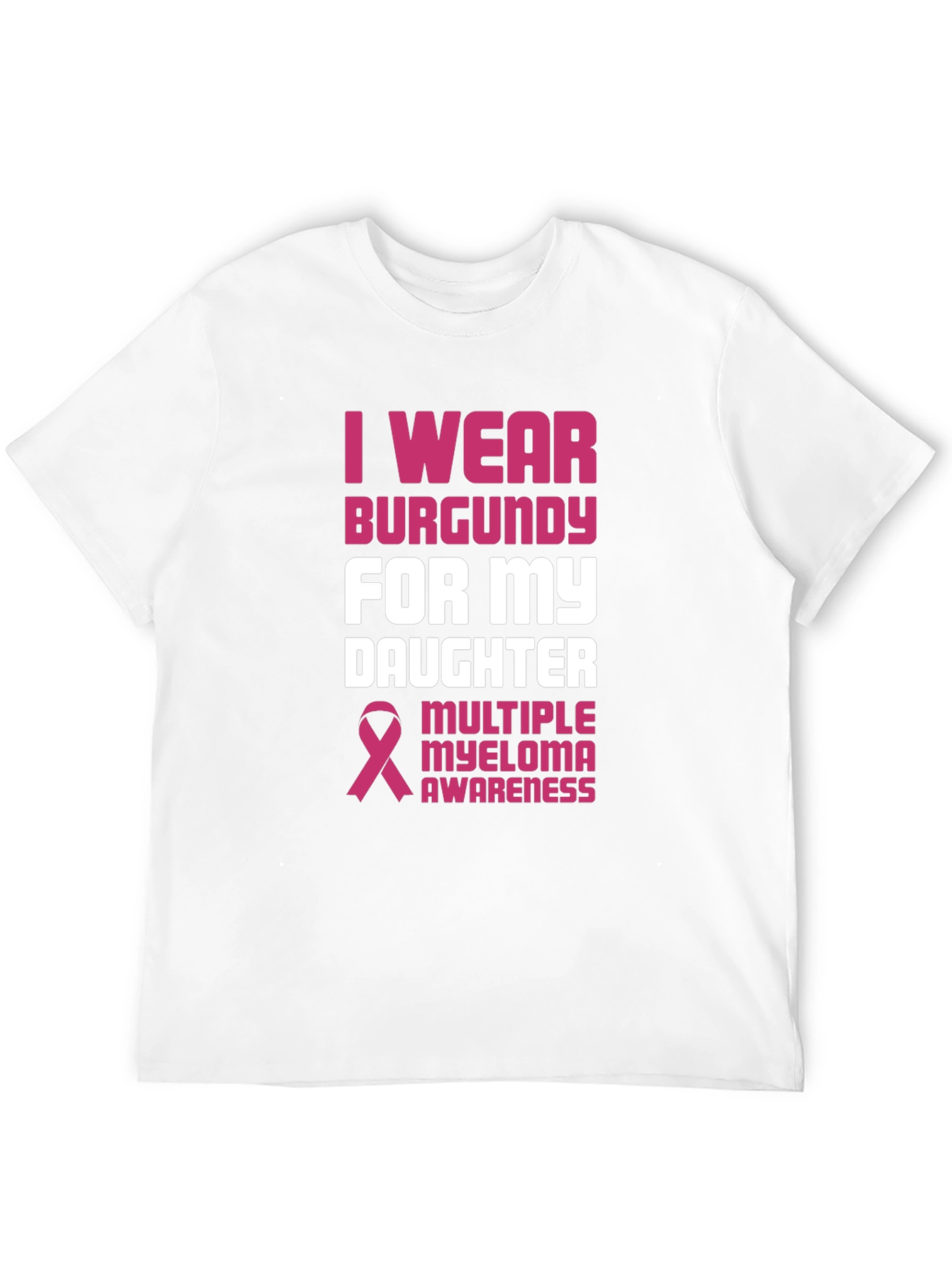 Burgundy Awareness T-Shirt