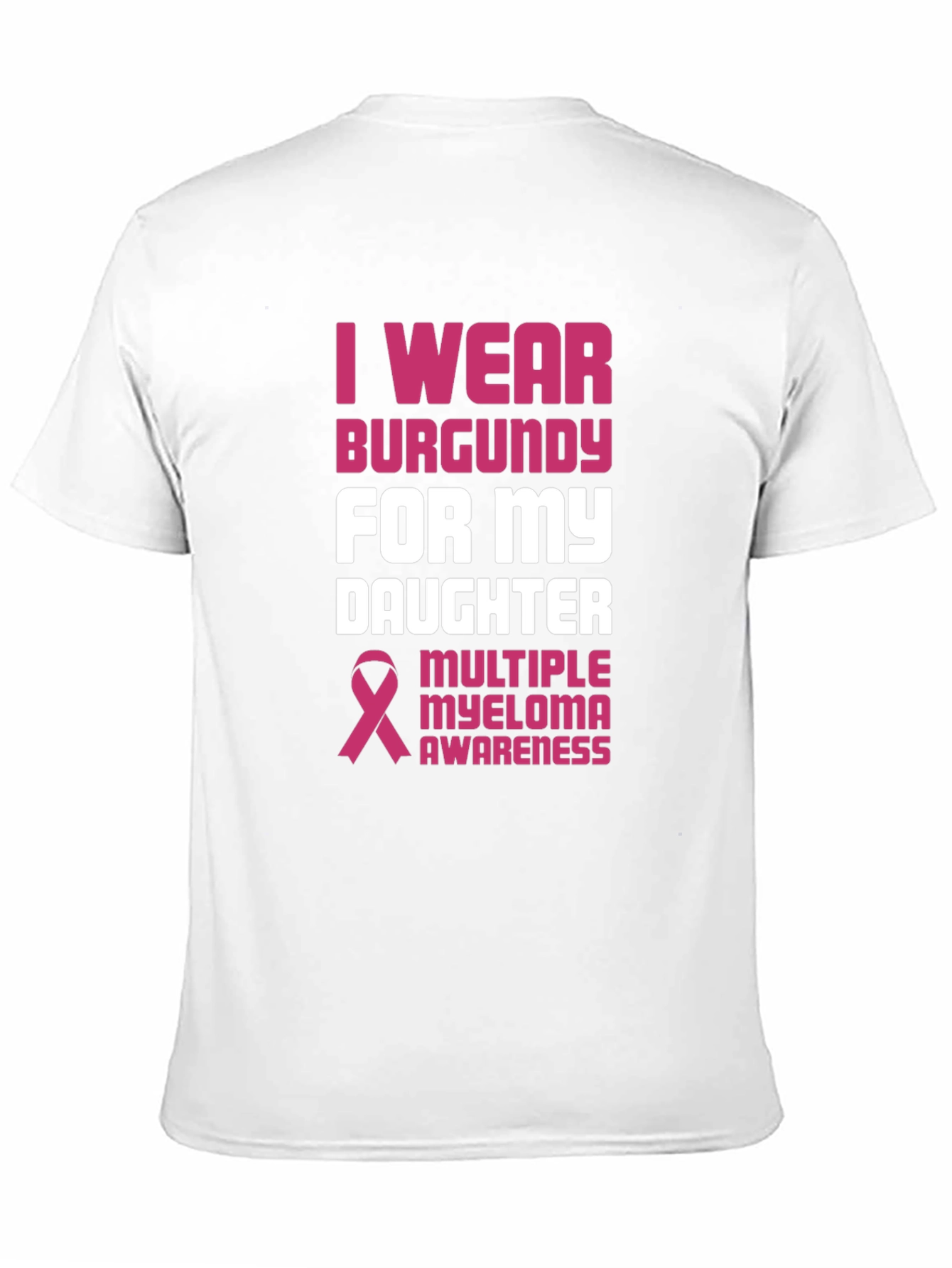 Burgundy Awareness T-Shirt