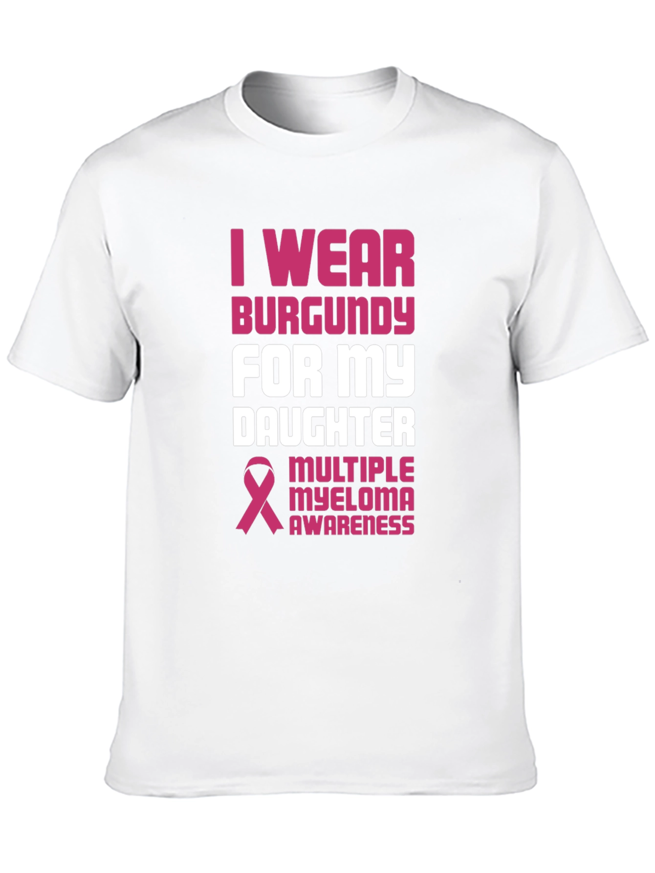 Burgundy Awareness T-Shirt