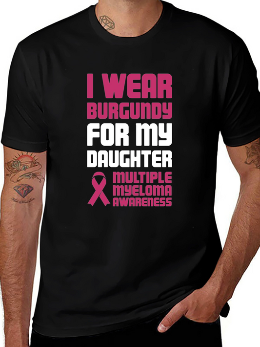 Burgundy Awareness T-Shirt