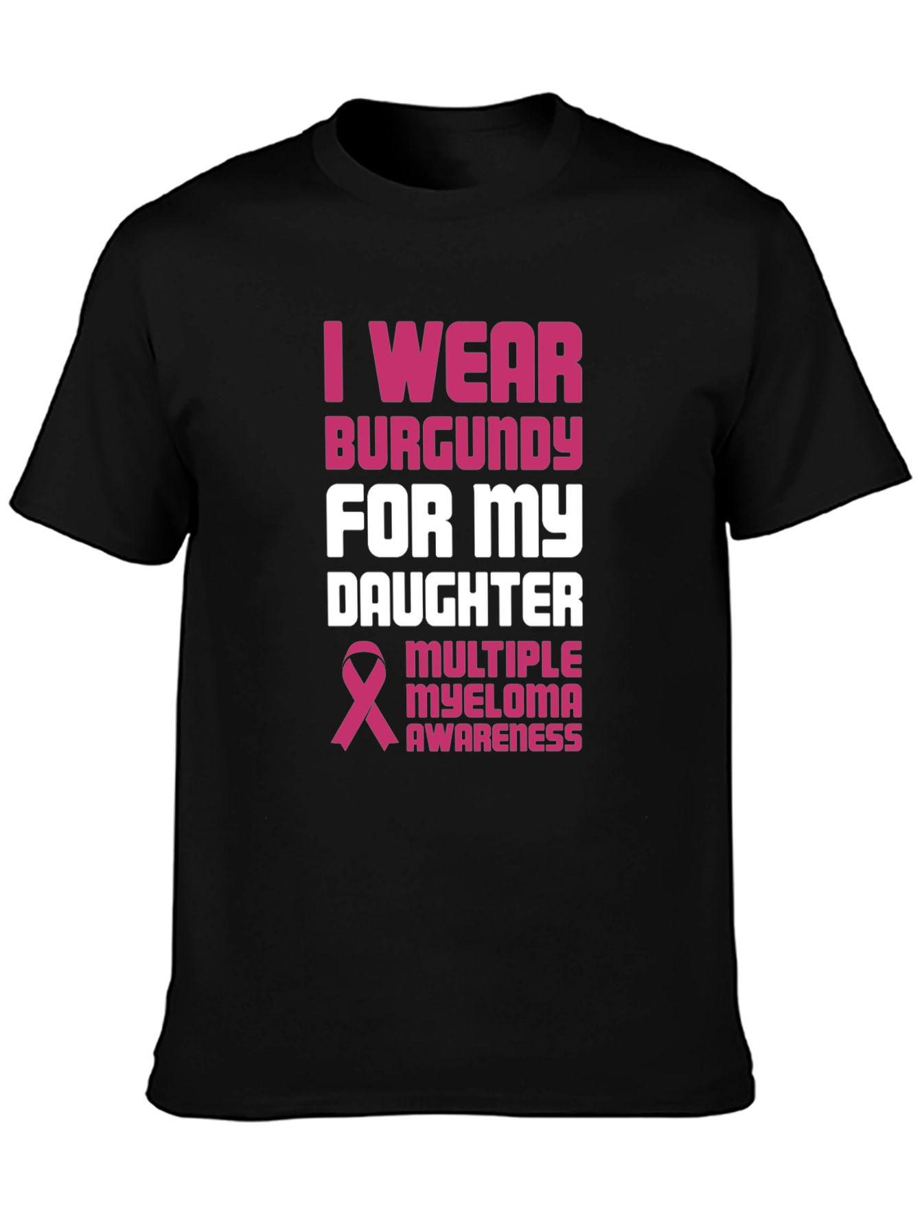 Burgundy Awareness T-Shirt