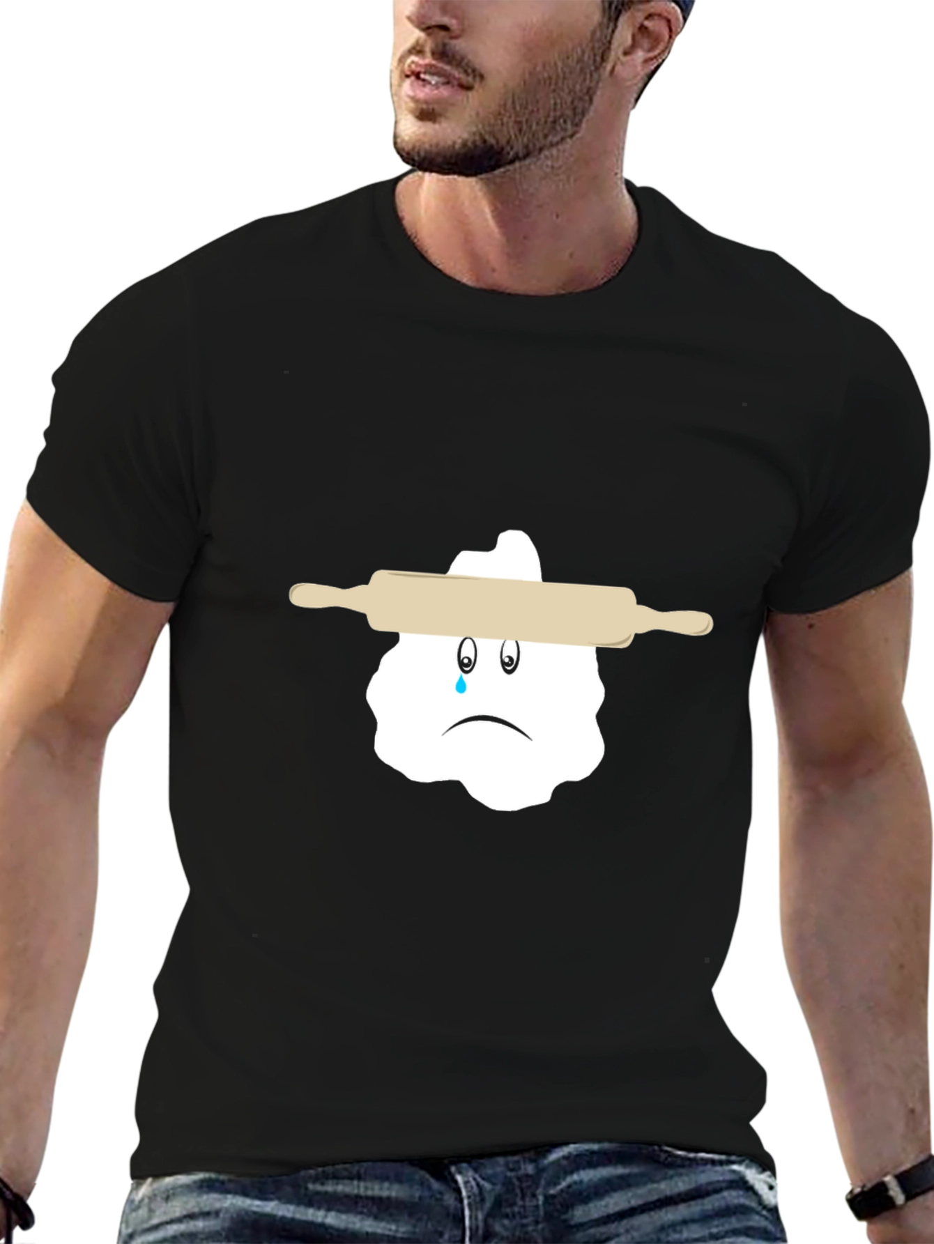 Sad Dough Rolling Pin T-Shirt