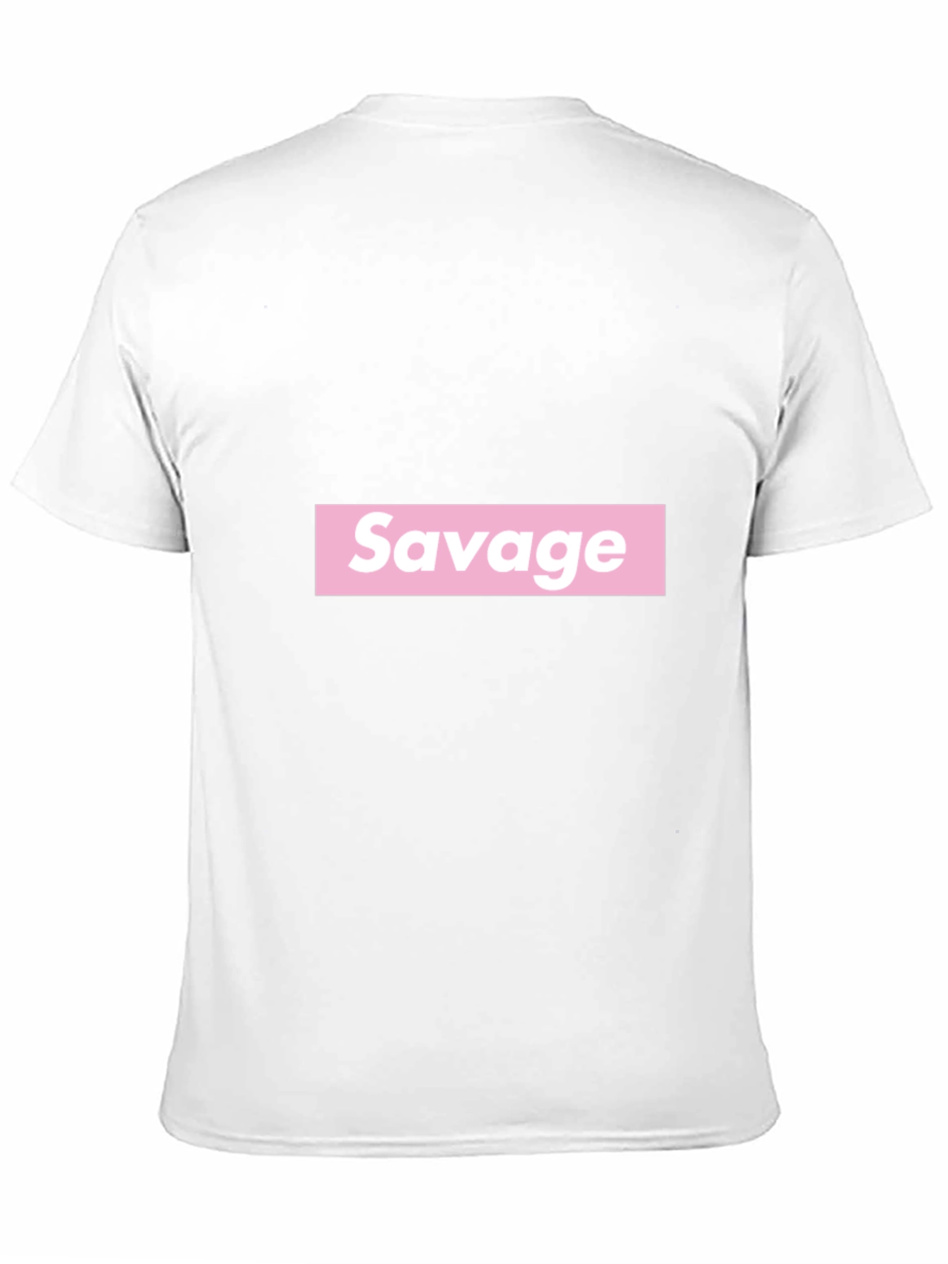 Savage Graphic Tee - Bold Statement Black T-Shirt