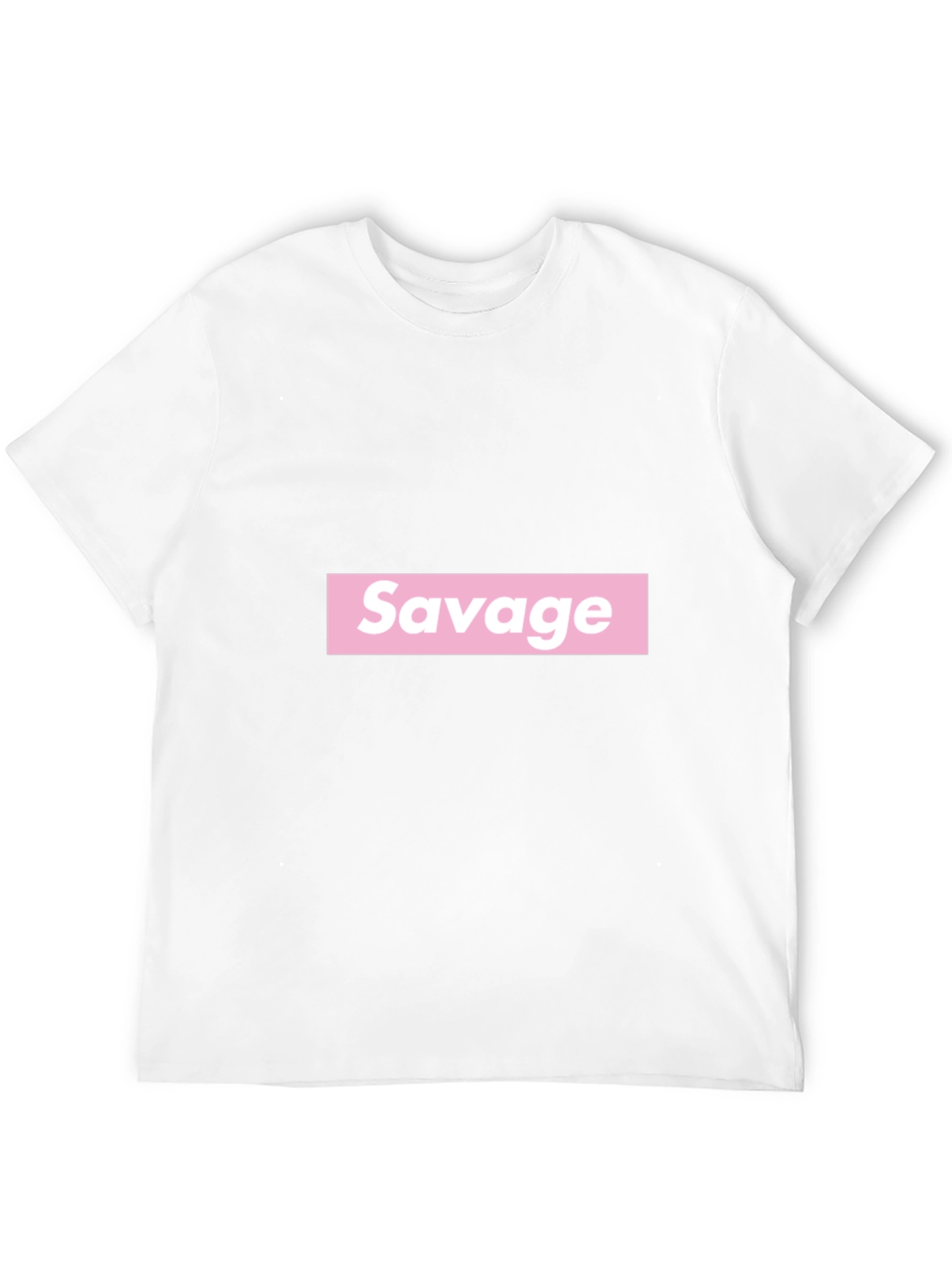 Savage Graphic Tee - Bold Statement Black T-Shirt