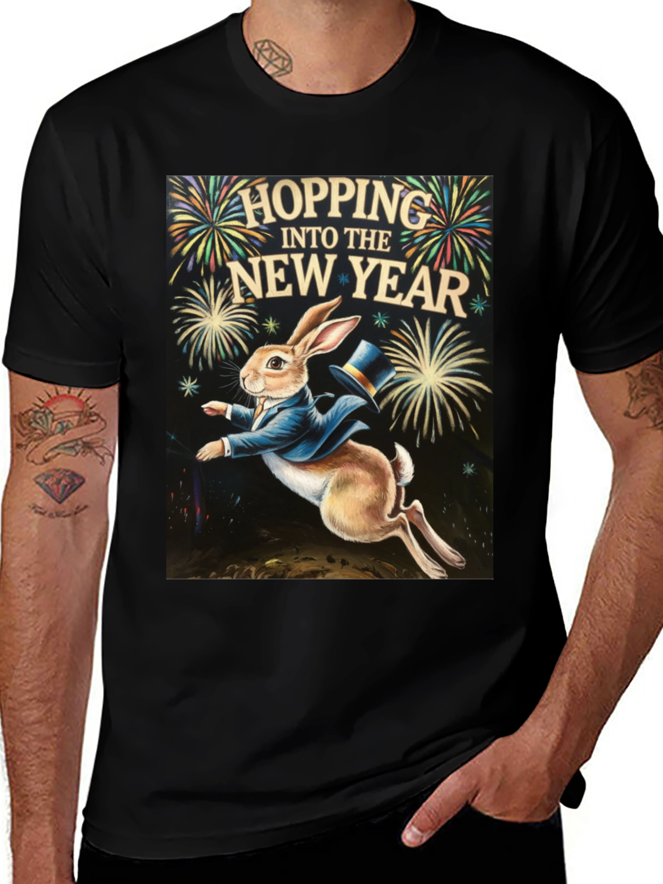 New Year Rabbit T-Shirt