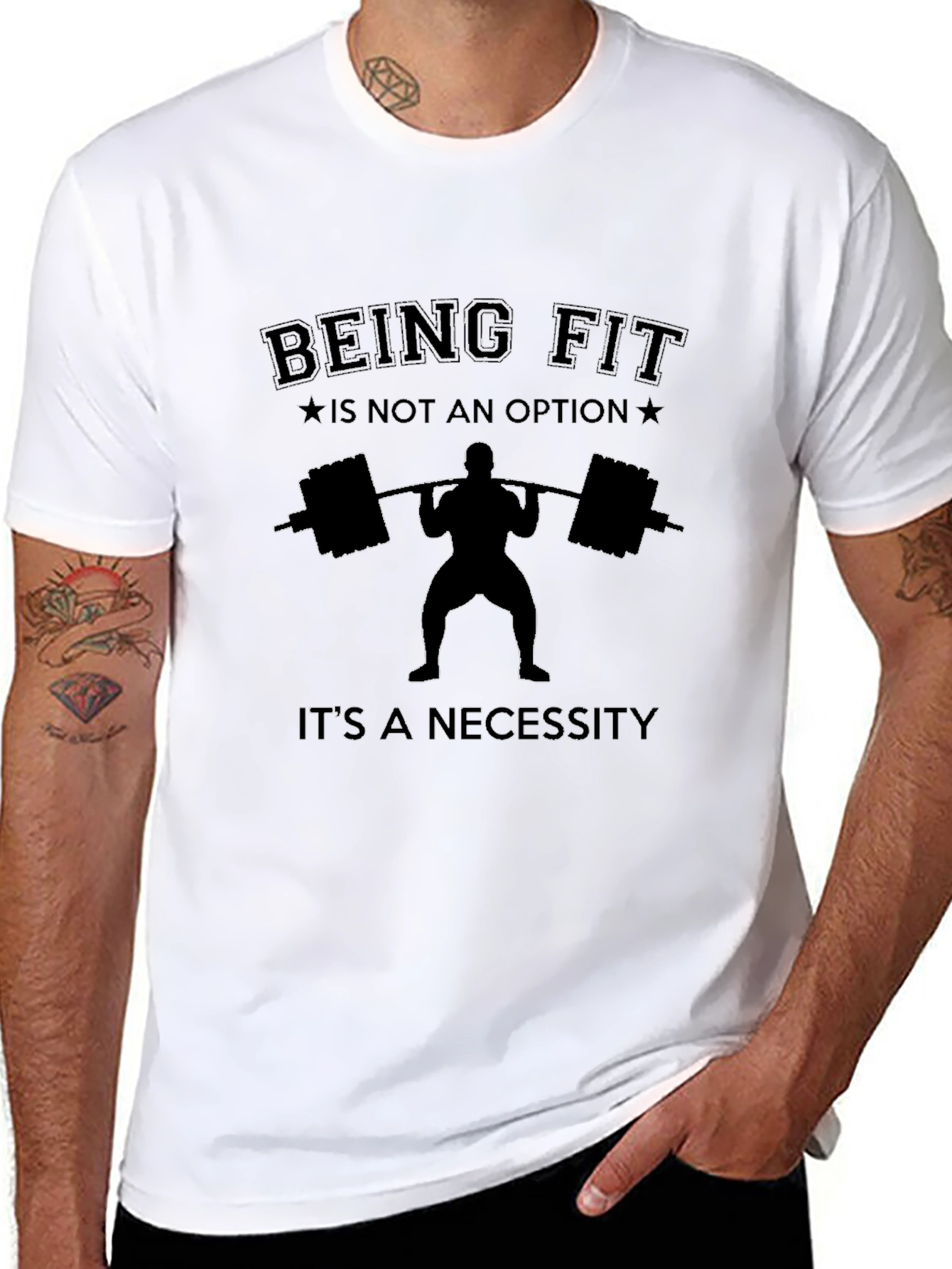 Being Fit is Not An Option T-Shirt