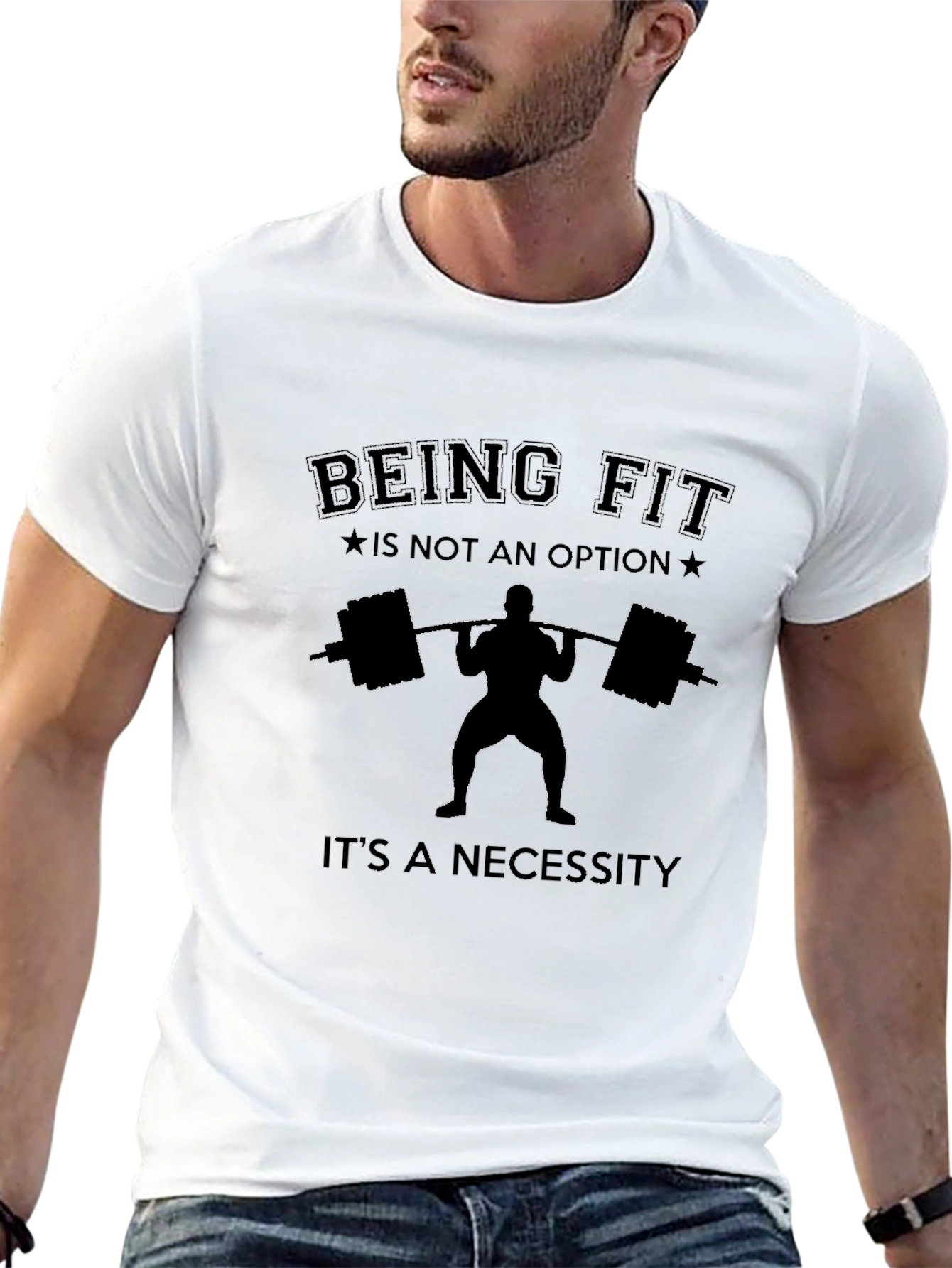 Being Fit is Not An Option T-Shirt