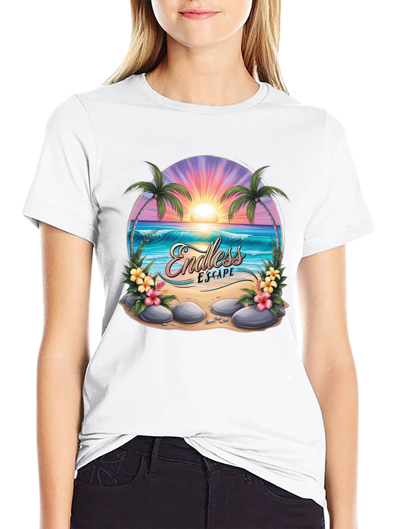 Endless Escape Beach T-Shirt