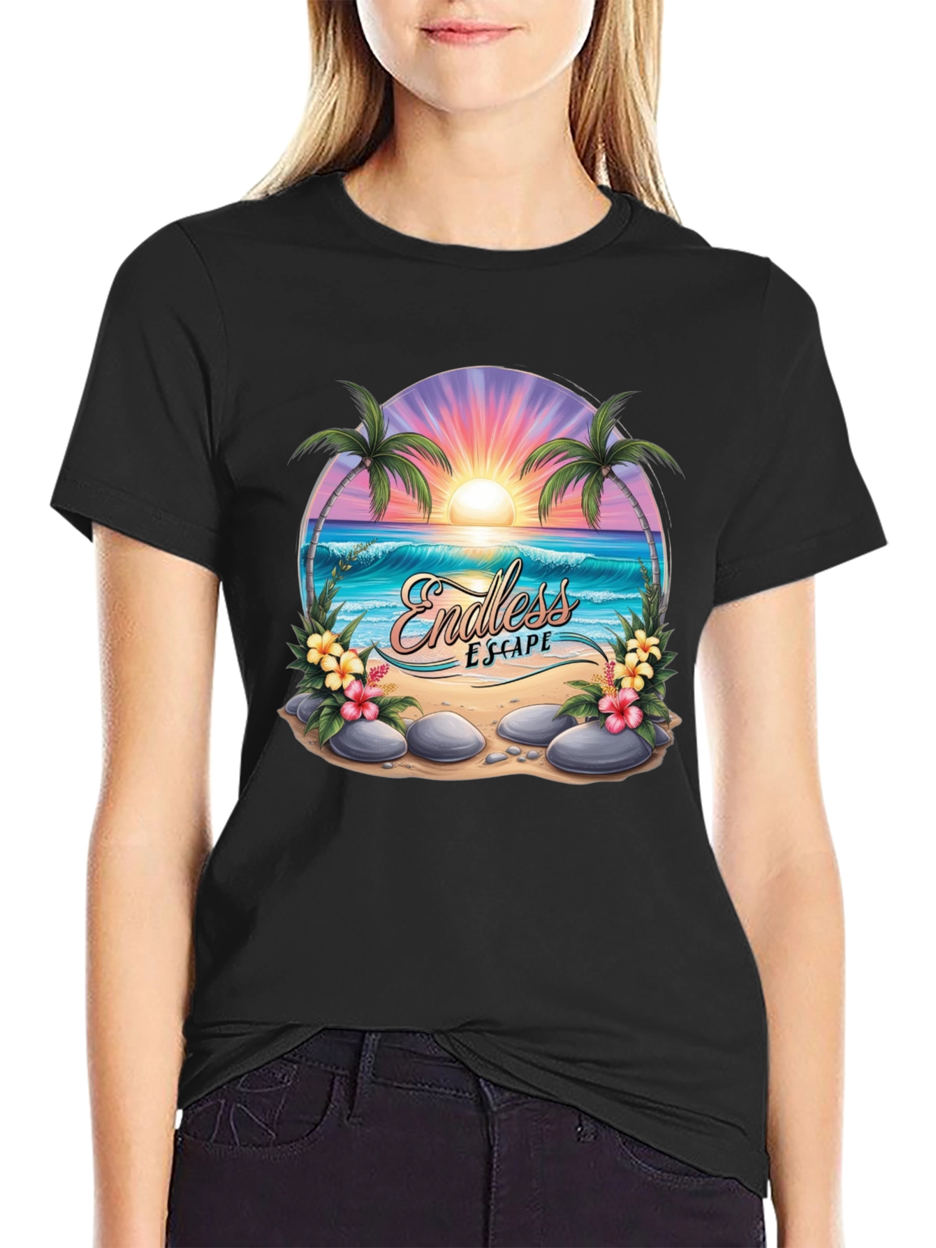 Endless Escape Beach T-Shirt