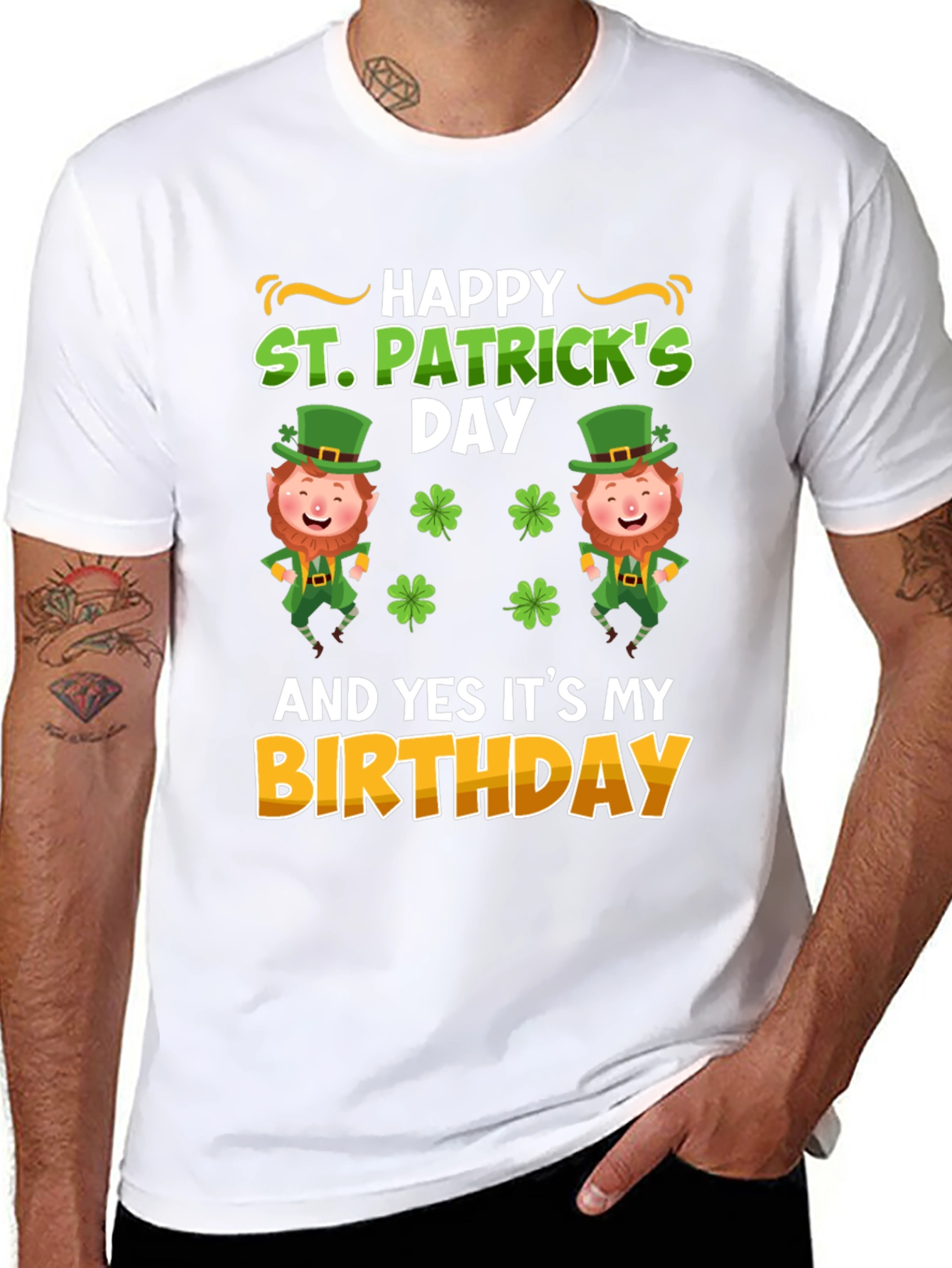 St. Patricks Day Birthday T-Shirt