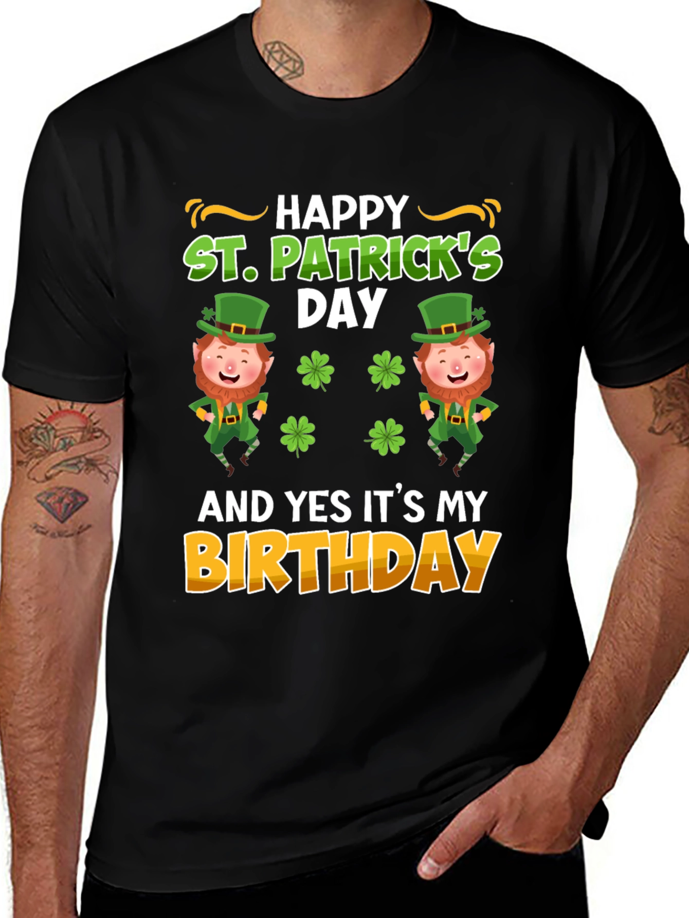 St. Patricks Day Birthday T-Shirt
