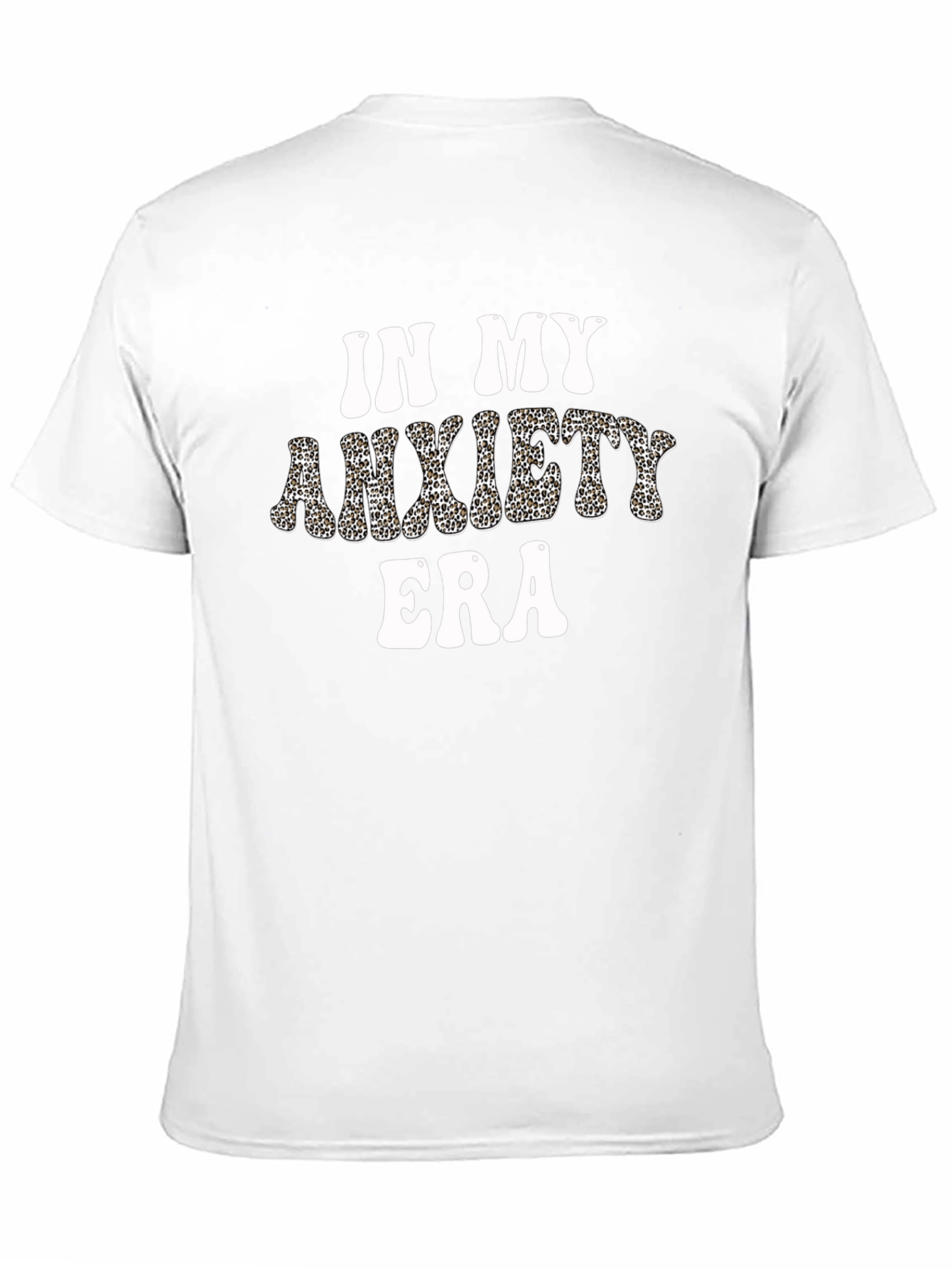 In My Anxiety Era Black Graphic Tee