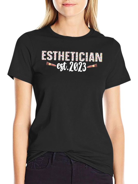 Esthetician Est. 2023 Graphic T-Shirt