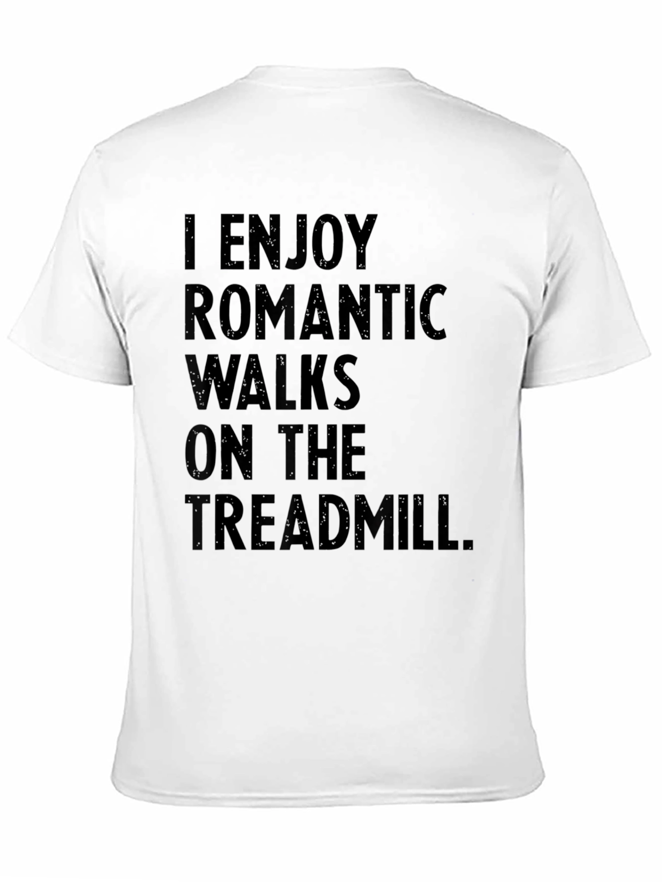 Funny Treadmill Workout Graphic T-Shirt