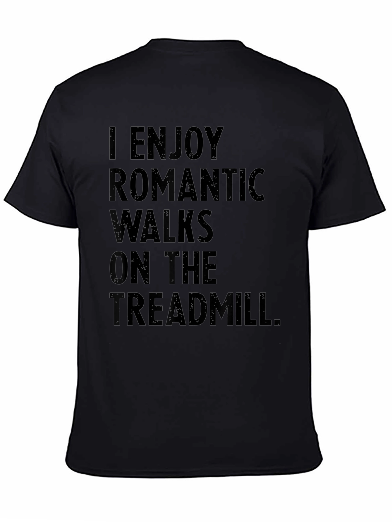Funny Treadmill Workout Graphic T-Shirt