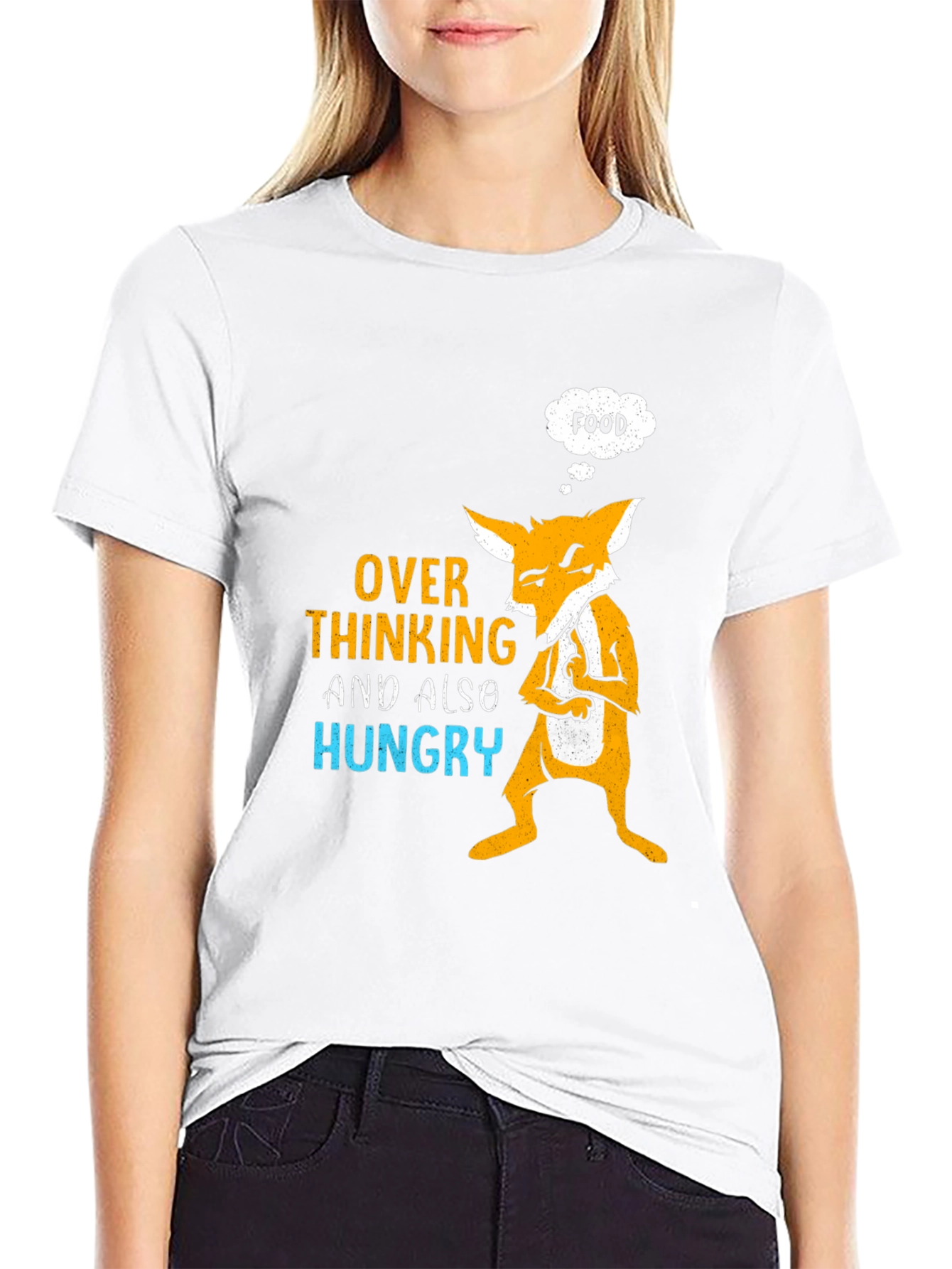 Overthinking and Hungry Fox T-Shirt