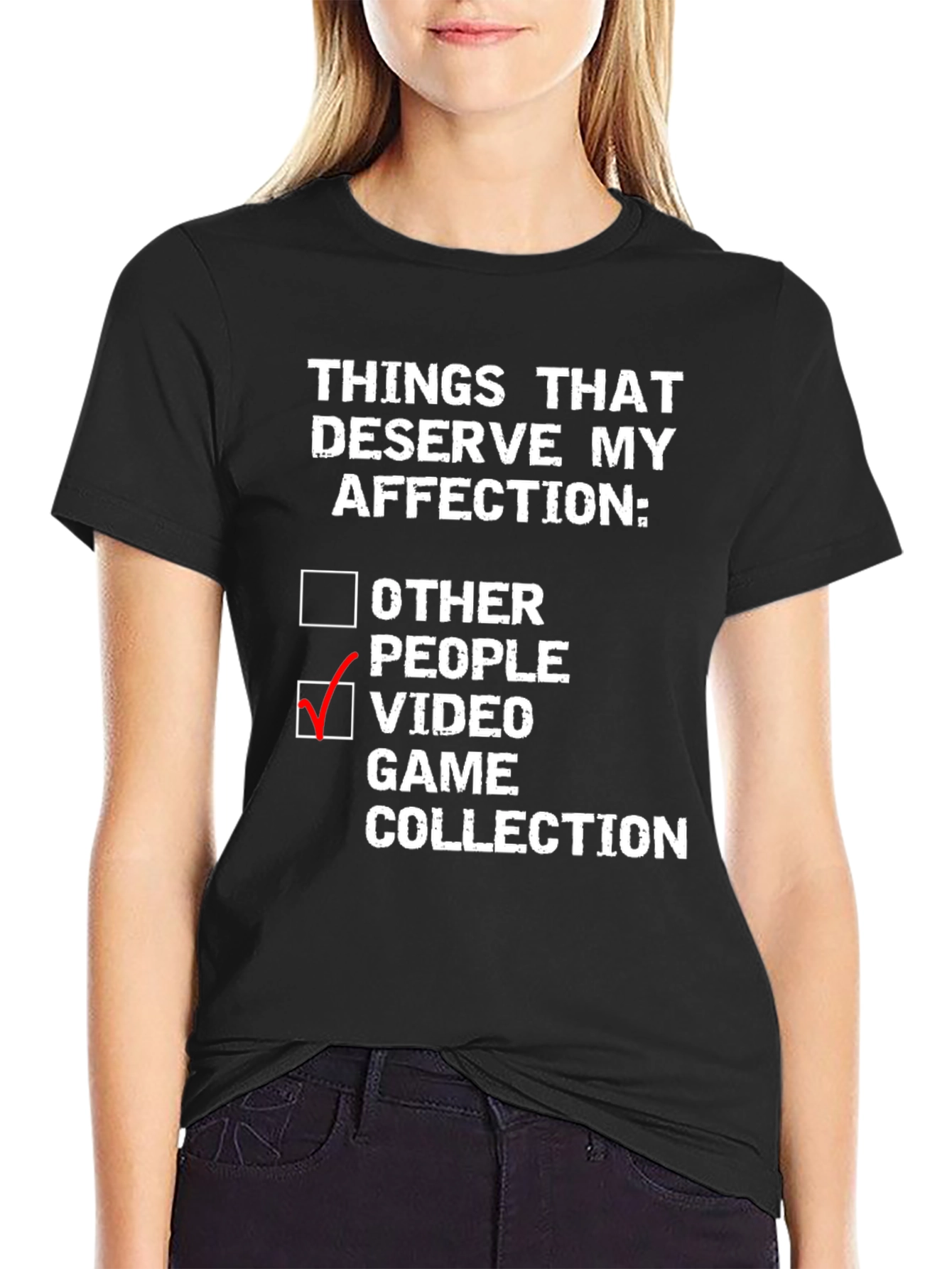 Gamer Humor T-Shirt: Video Game Collection