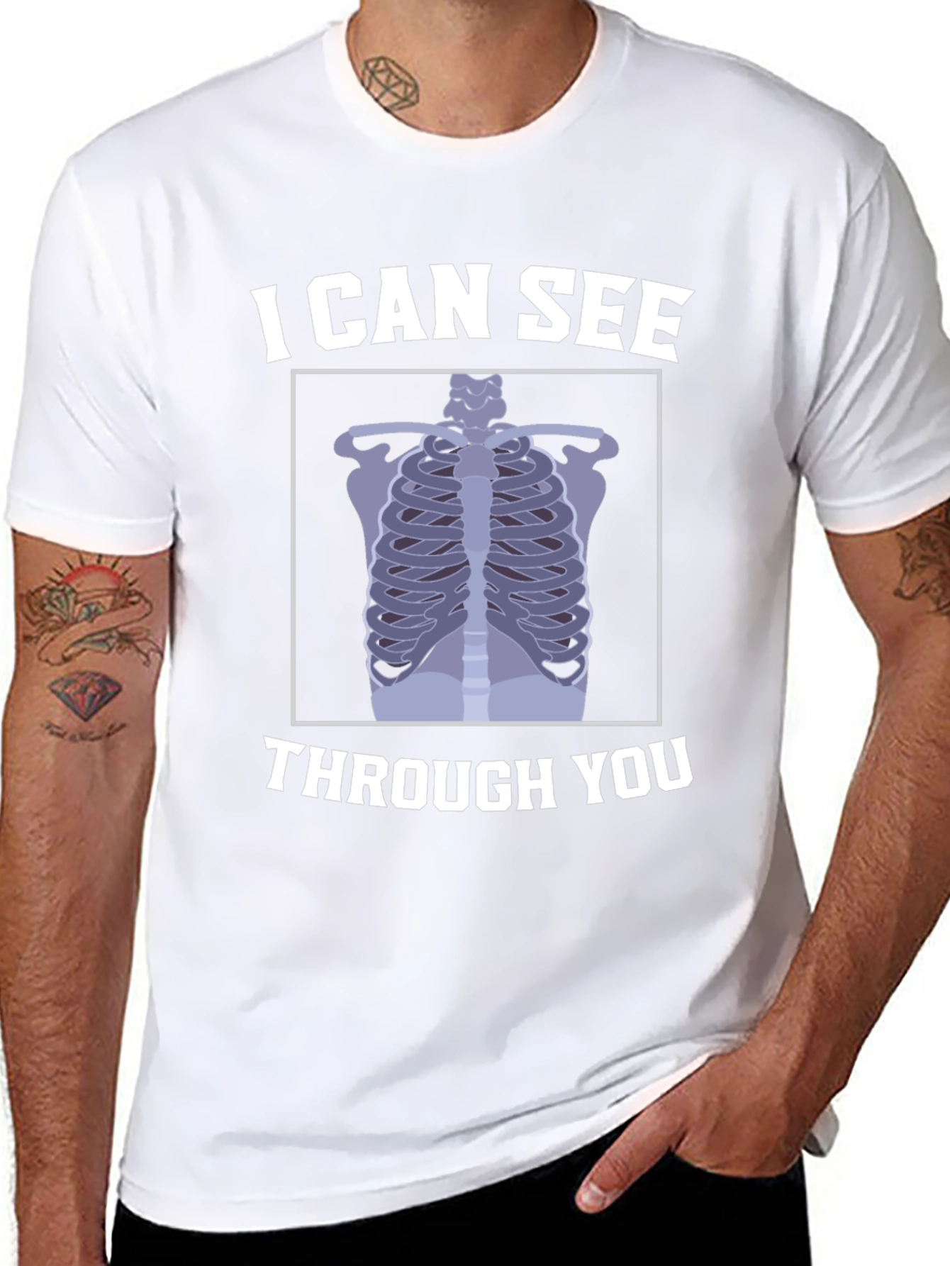I Can See Through You X-Ray T-Shirt