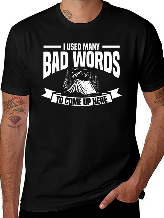 Bad Words Camping T-Shirt