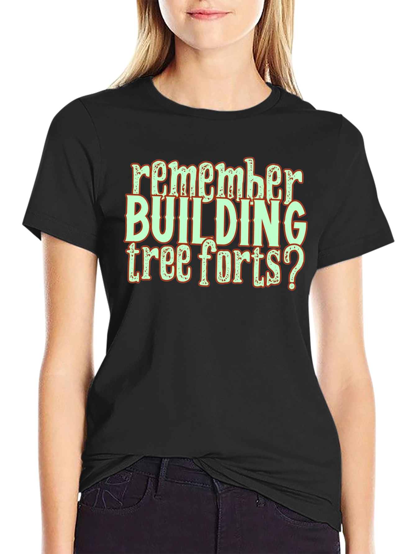 Remember Building Tree Forts? Graphic Tee