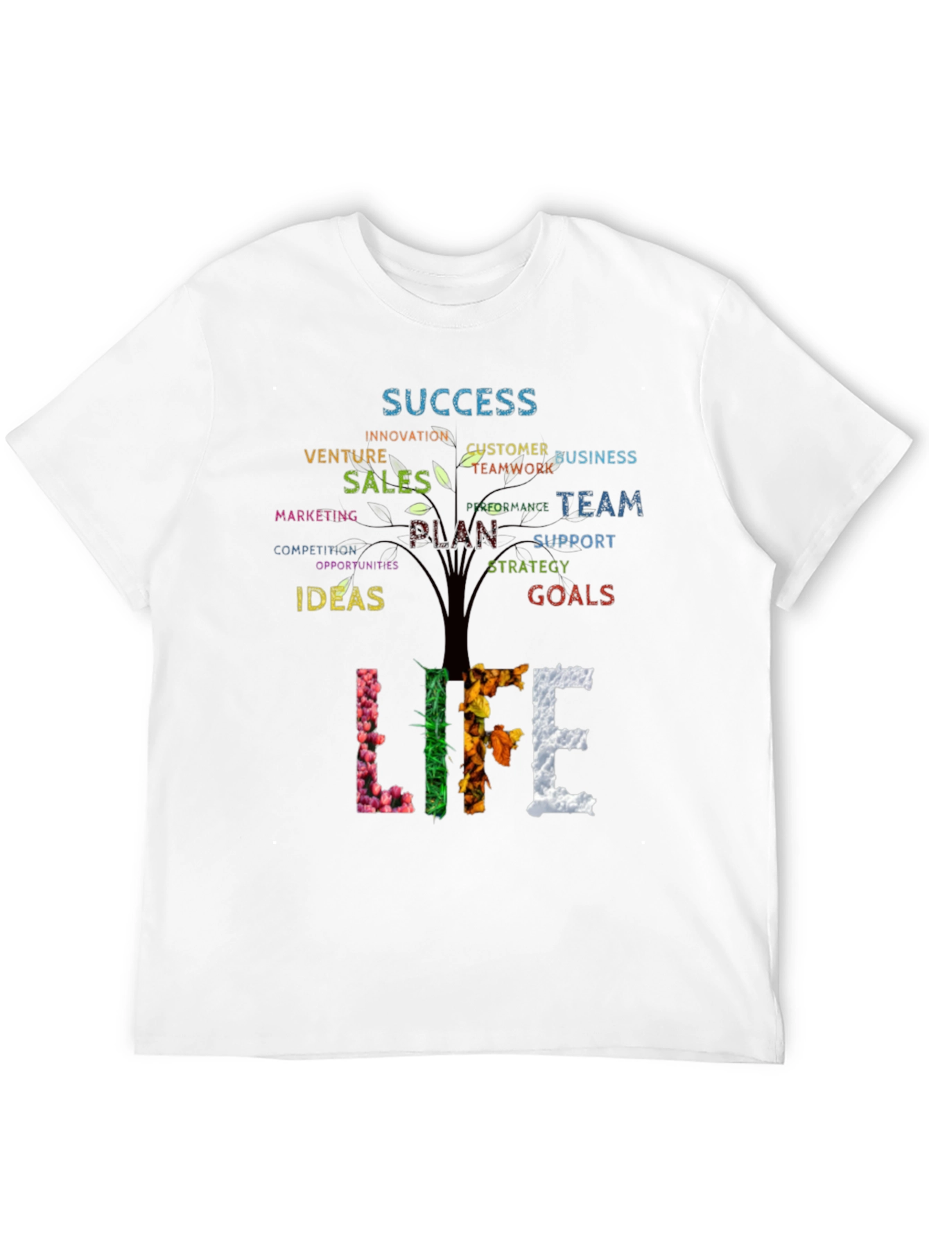 Success Tree Graphic T-Shirt