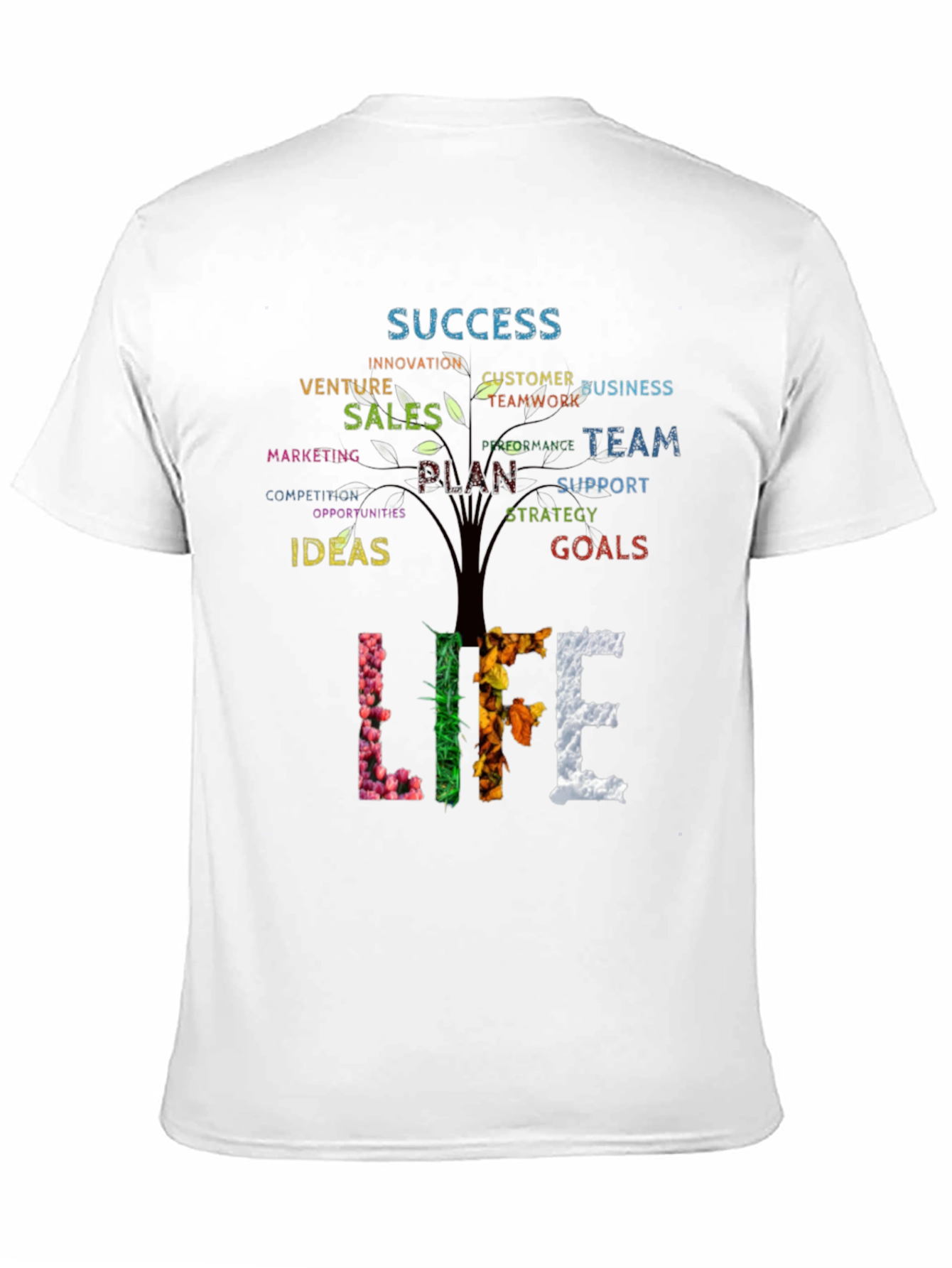 Success Tree Graphic T-Shirt