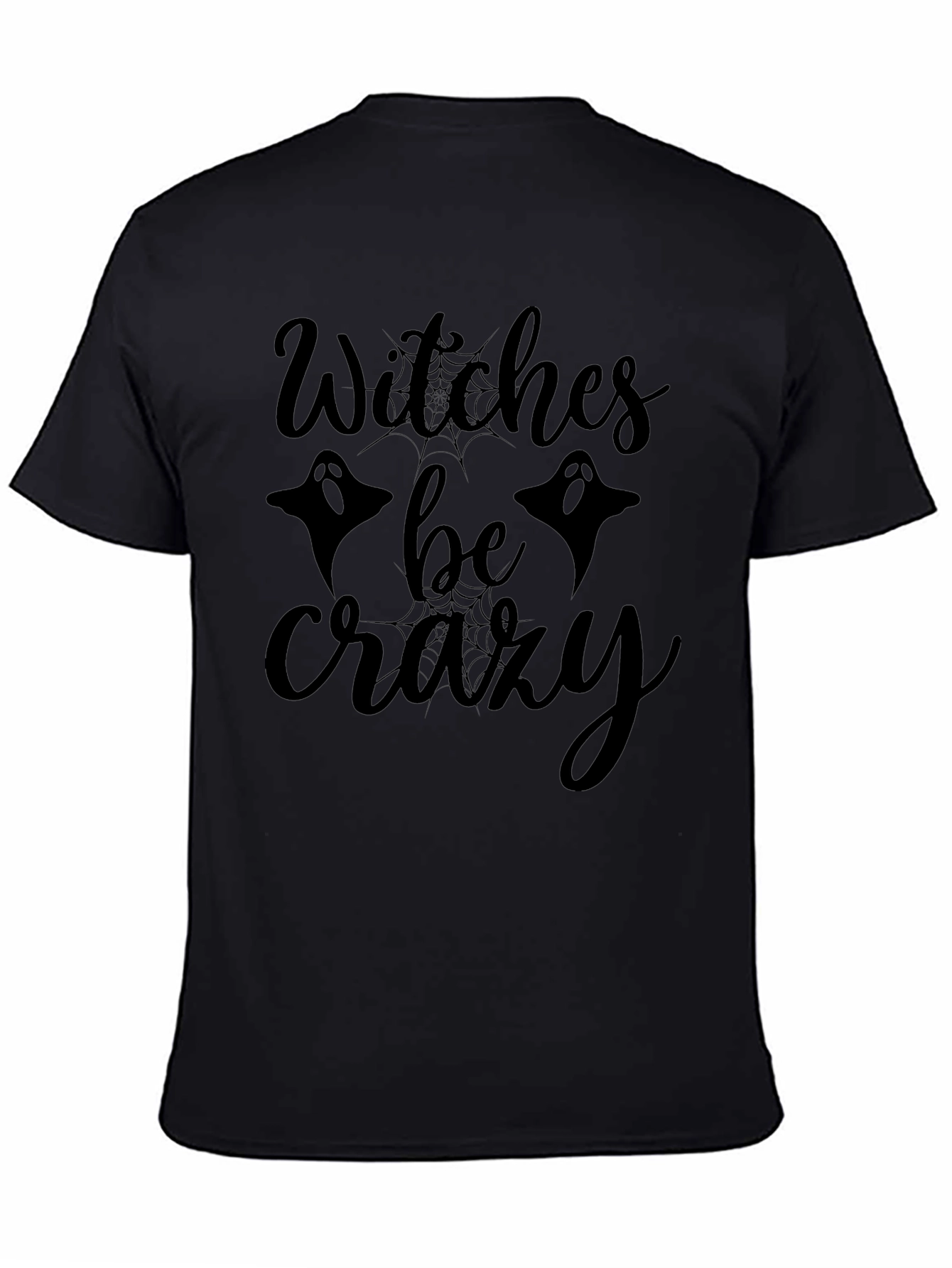 Witches Be Crazy Halloween T-Shirt - Black