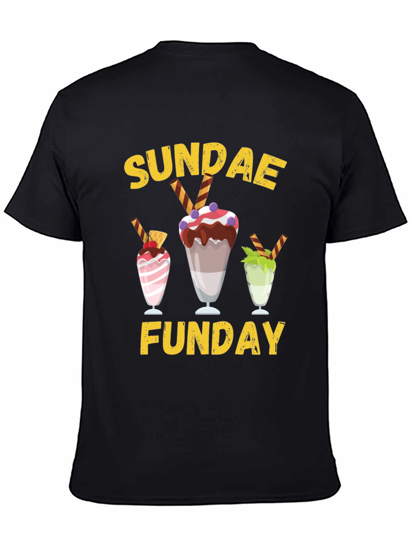 Sundae Funday Graphic T-Shirt | Ice Cream Lover Tee