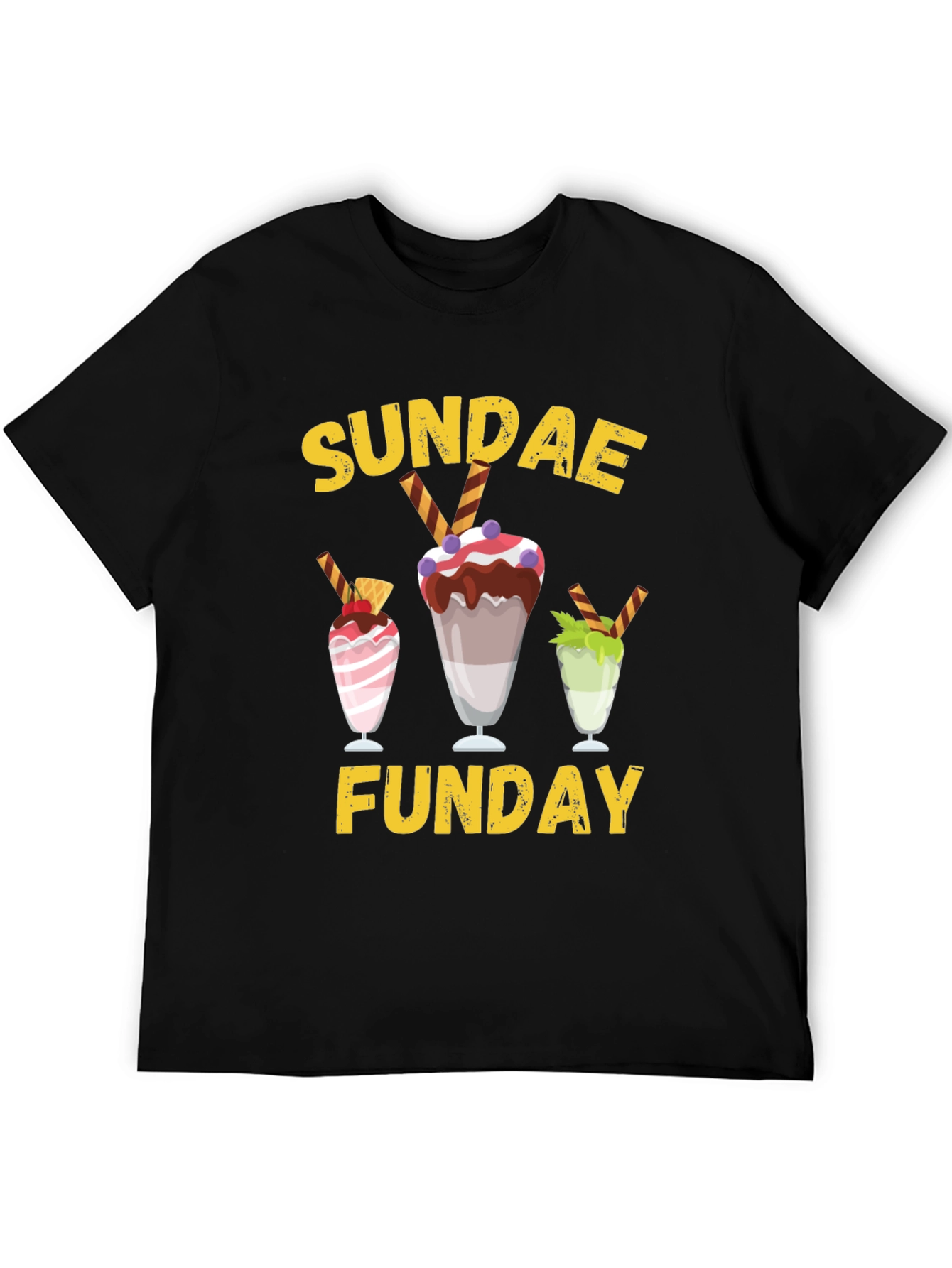 Sundae Funday Graphic T-Shirt | Ice Cream Lover Tee