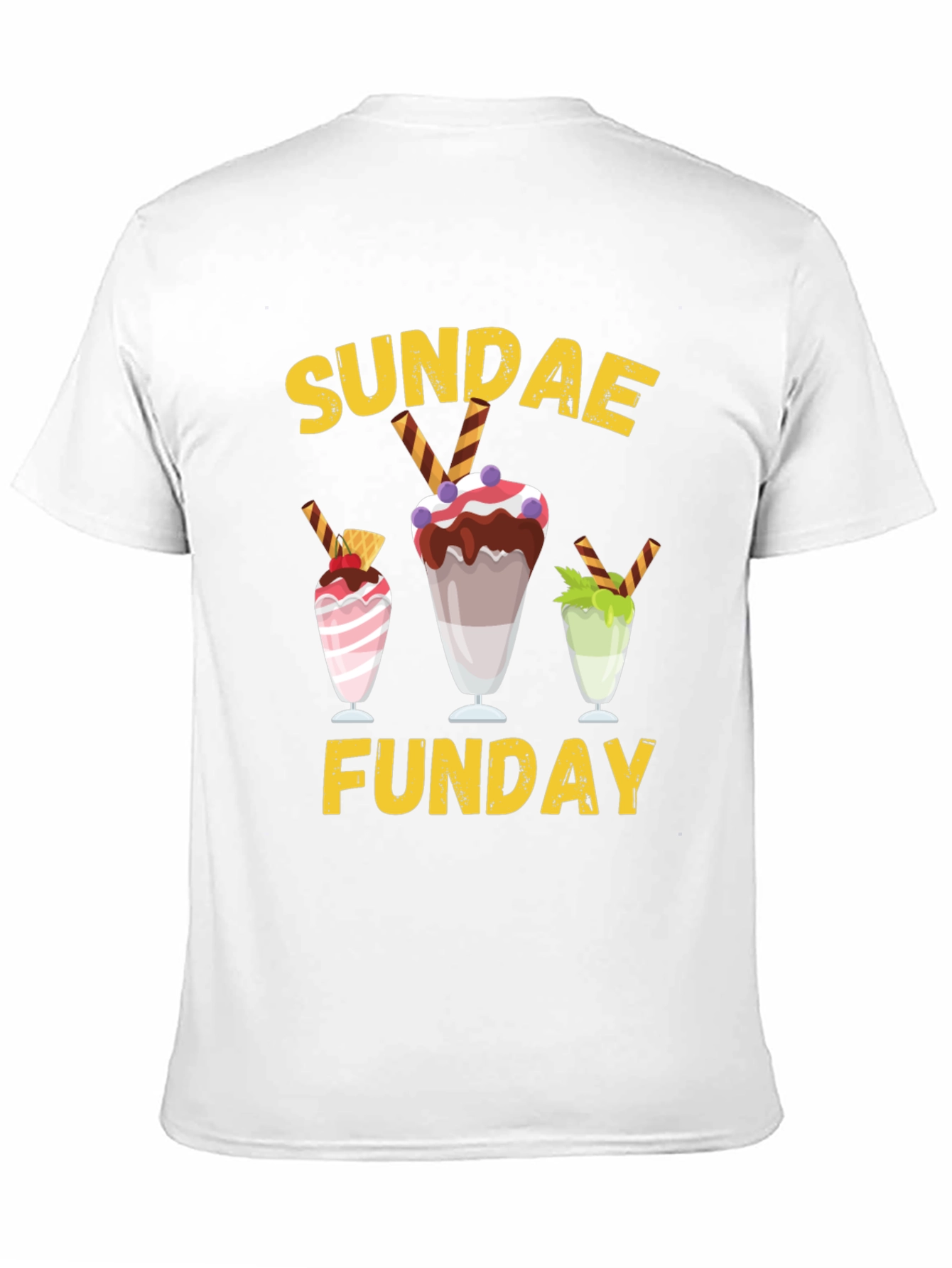 Sundae Funday Graphic T-Shirt | Ice Cream Lover Tee