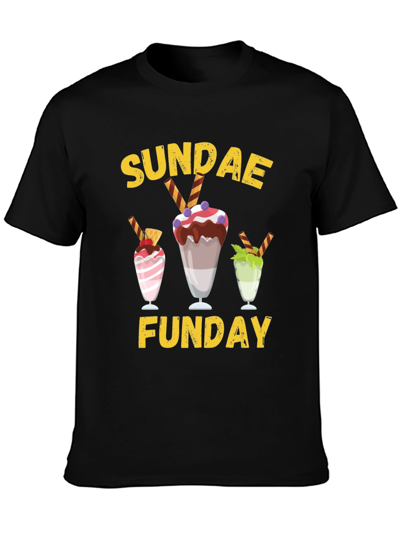 Sundae Funday Graphic T-Shirt | Ice Cream Lover Tee