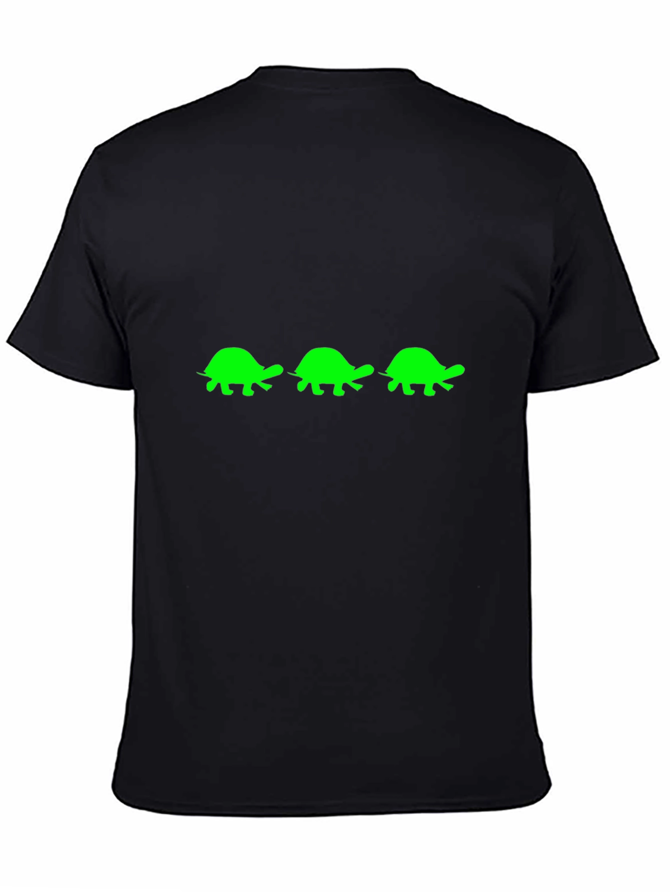 Turtle Trio Graphic Tee - Black