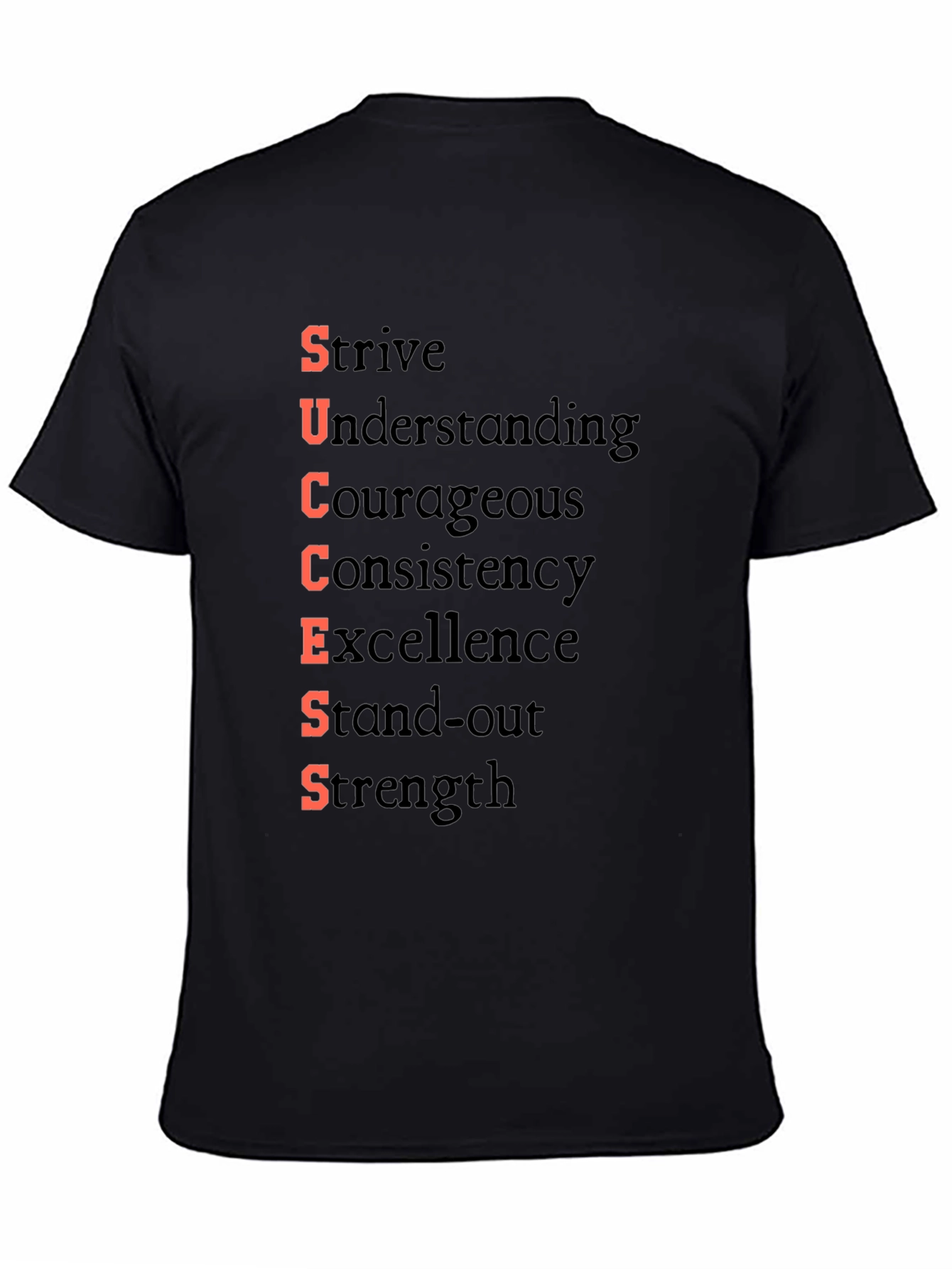 Motivational SUCCESS T-Shirt - Strive for Greatness