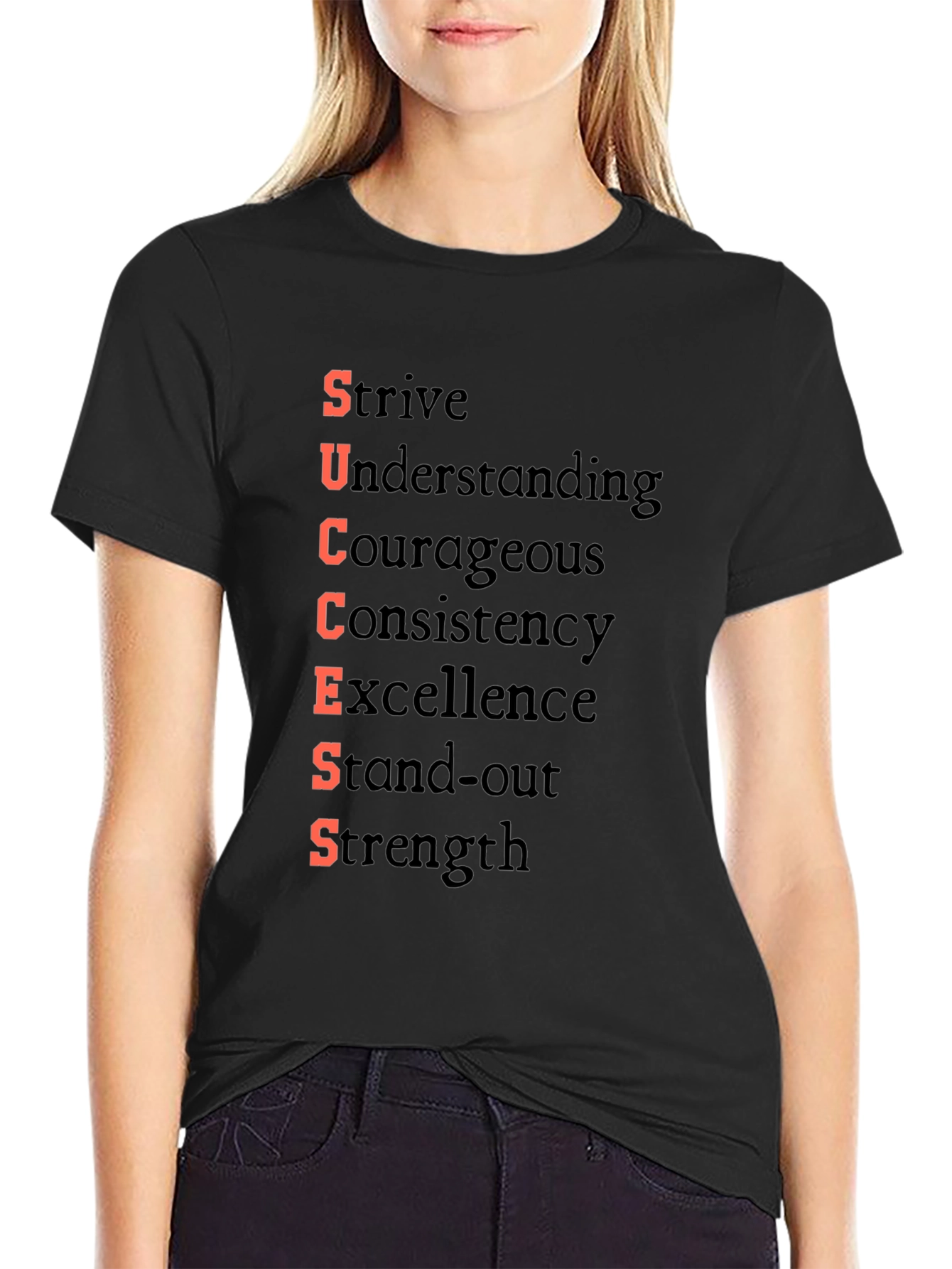 Motivational SUCCESS T-Shirt - Strive for Greatness