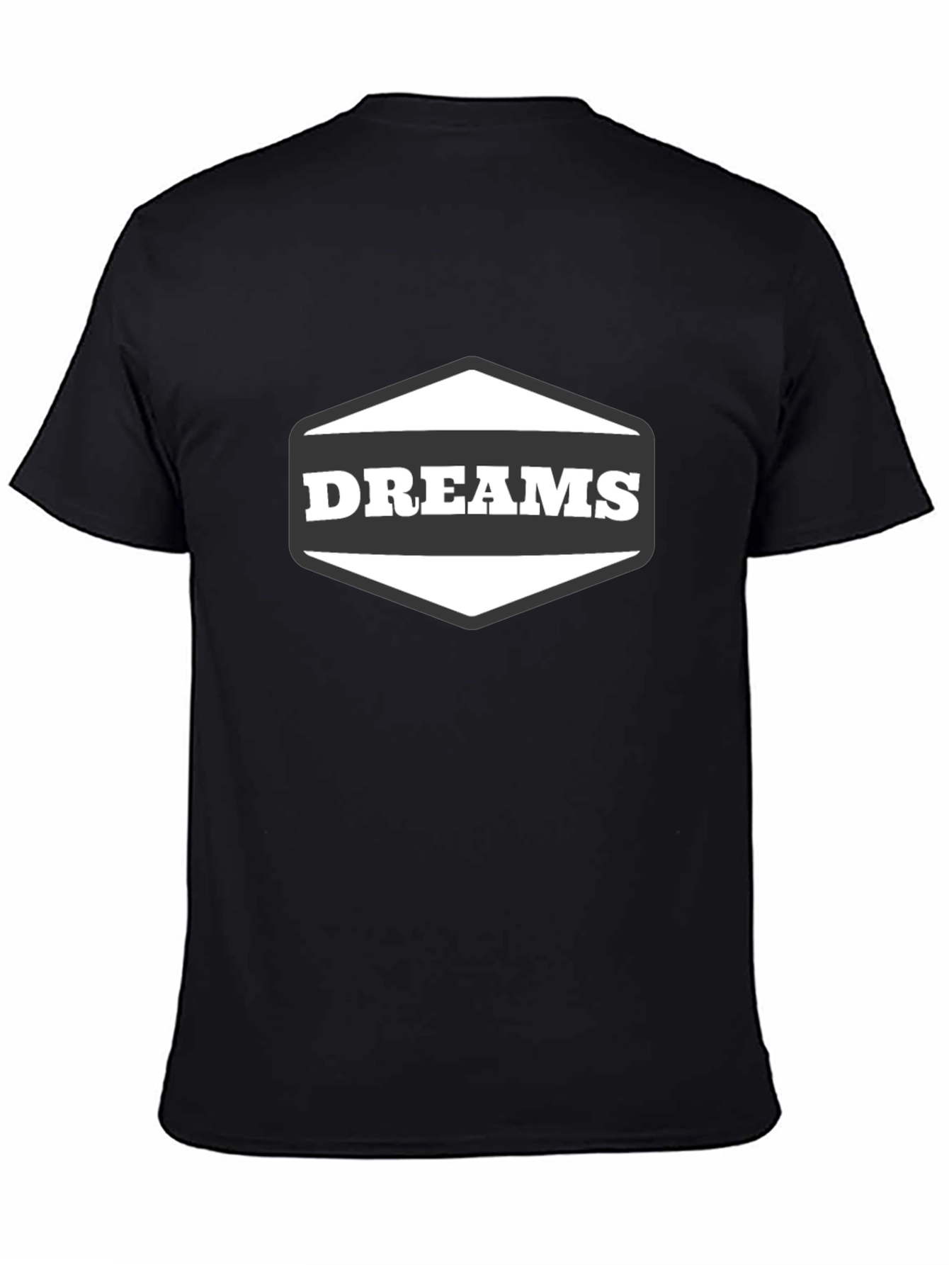 Dreams Graphic Black T-Shirt
