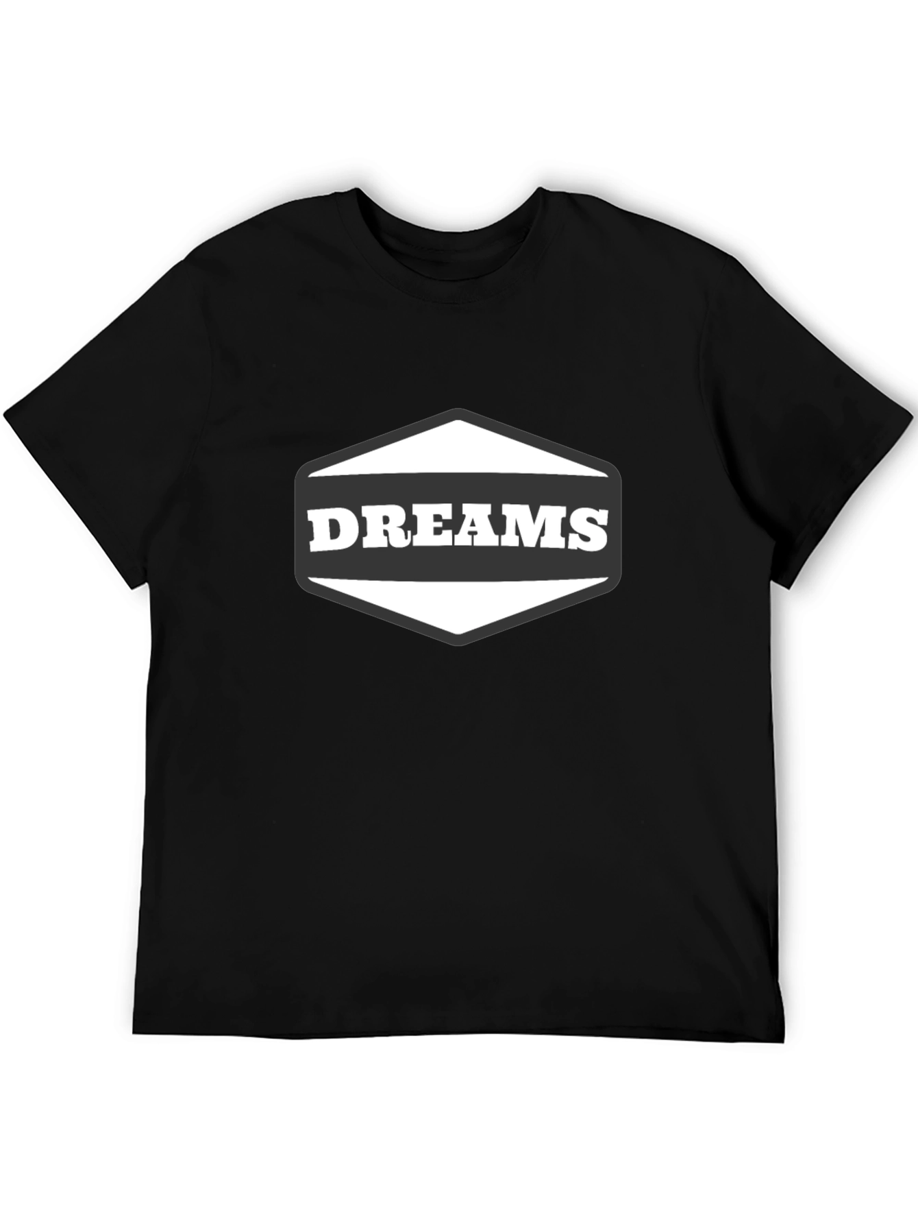 Dreams Graphic Black T-Shirt