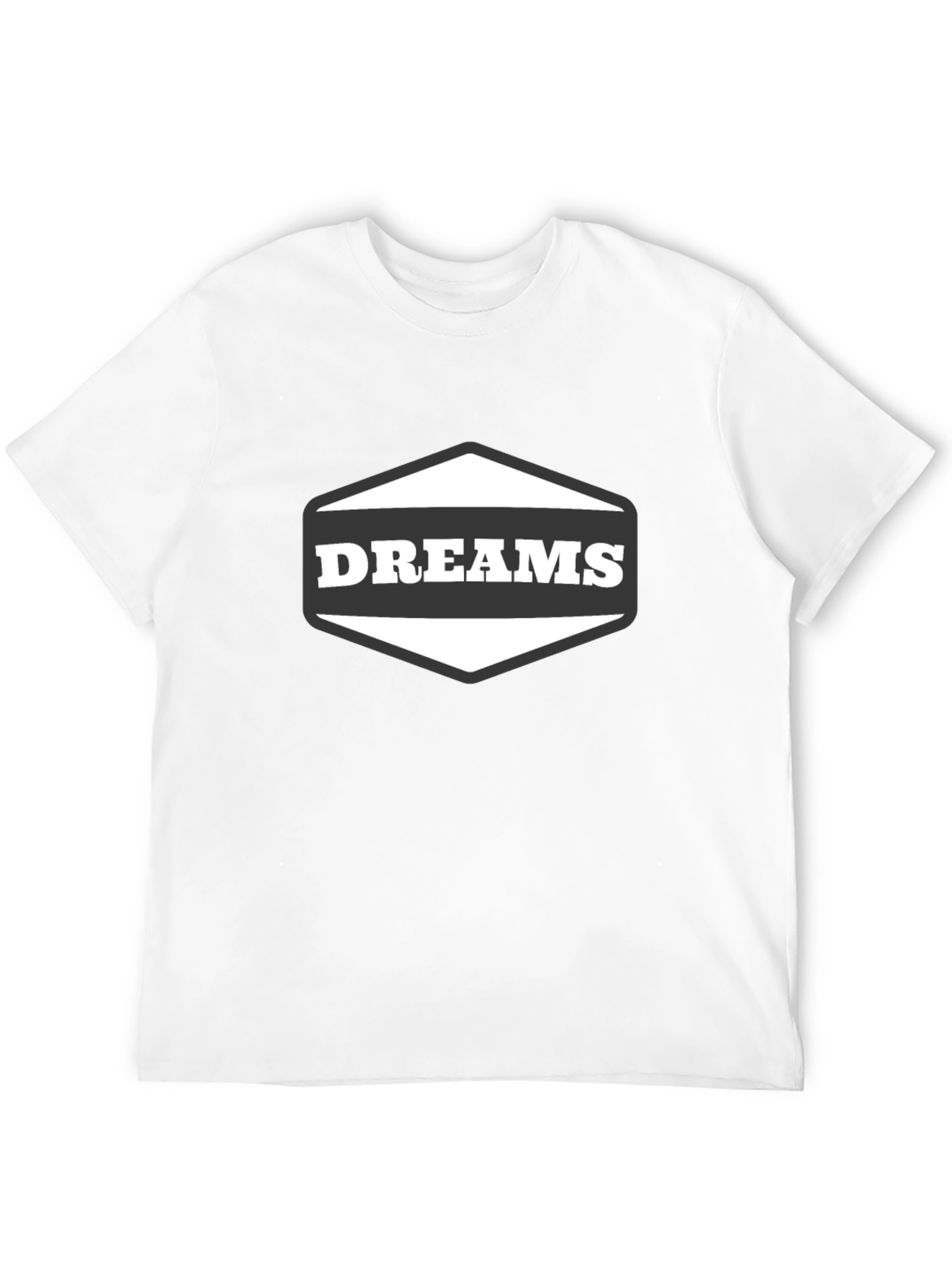 Dreams Graphic Black T-Shirt