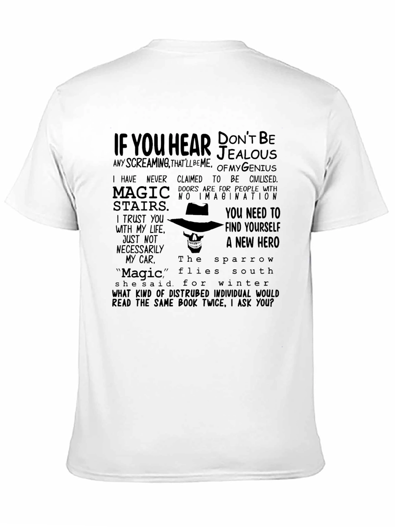 Quote Graphic Tee - Magic Stairs & More