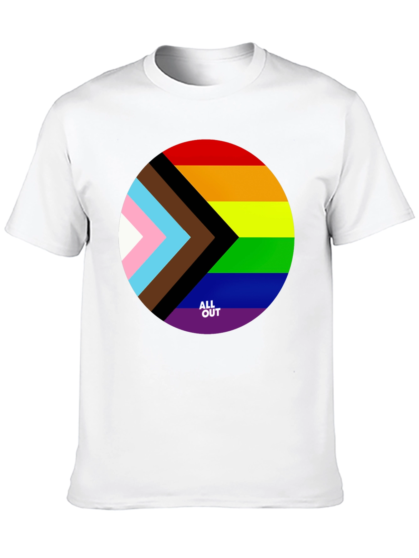 Pride T-Shirt - All Out - Black