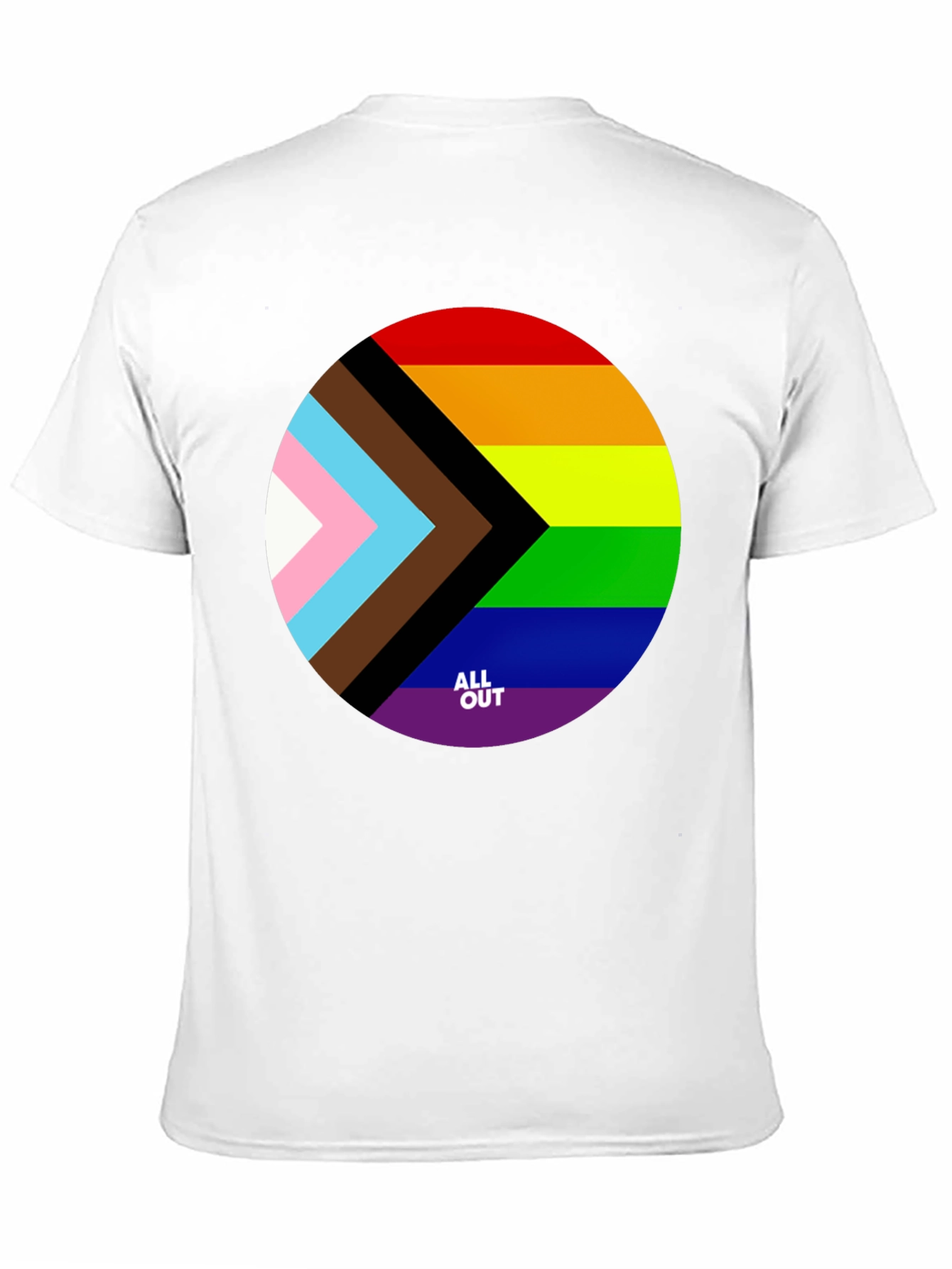 Pride T-Shirt - All Out - Black